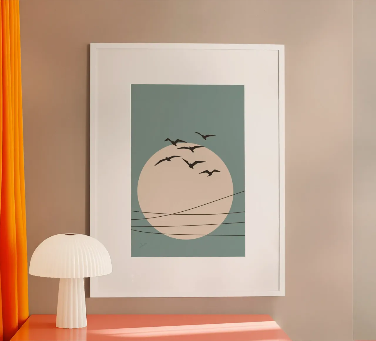 Zorgeloos poster van zeriayam