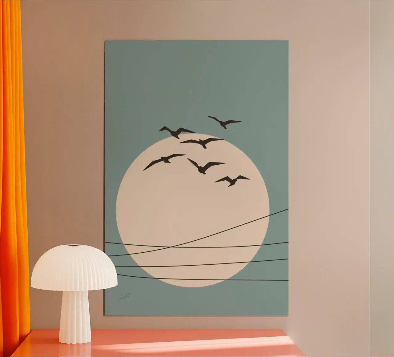 Zorgeloos poster van zeriayam