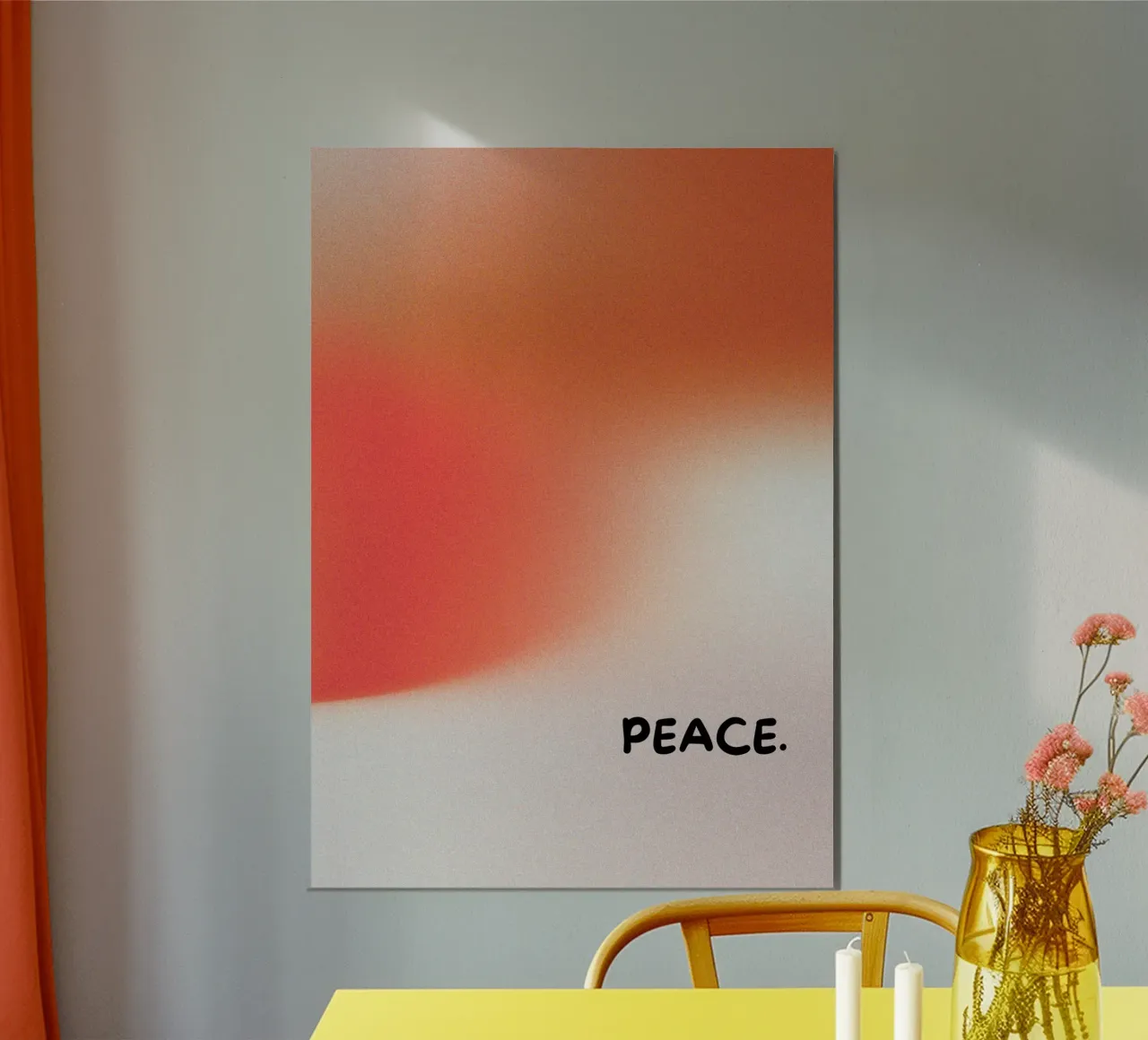 VREDE poster van Frame of Mind