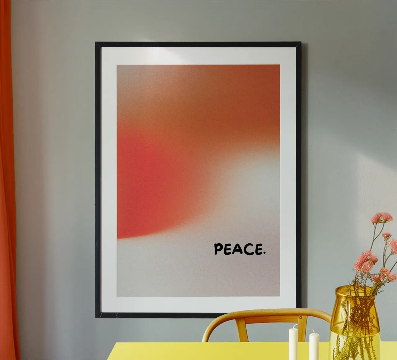 VREDE poster van Frame of Mind