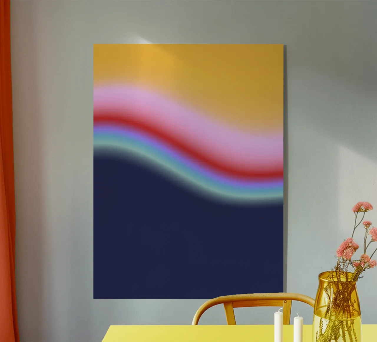 HAPPINESS acrylic glass by ÂME LIBRE STUDIO