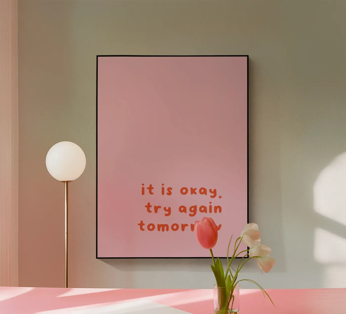 it´s okay acryl van lucky club