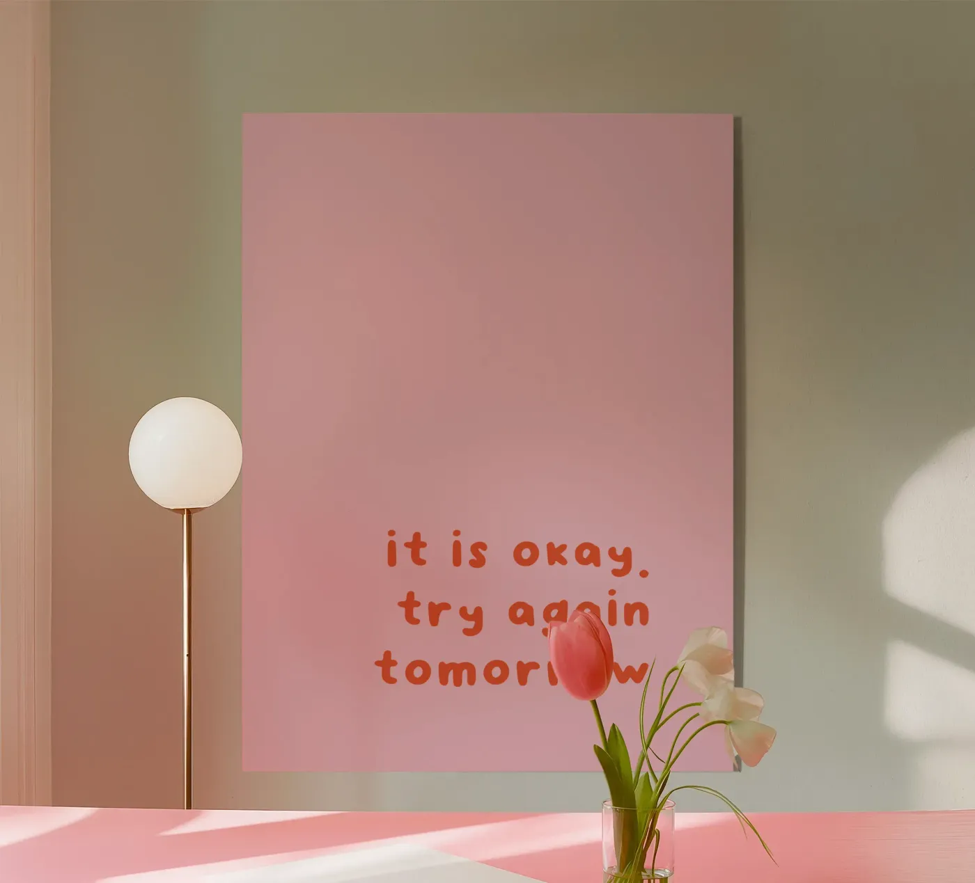it´s okay acryl van lucky club