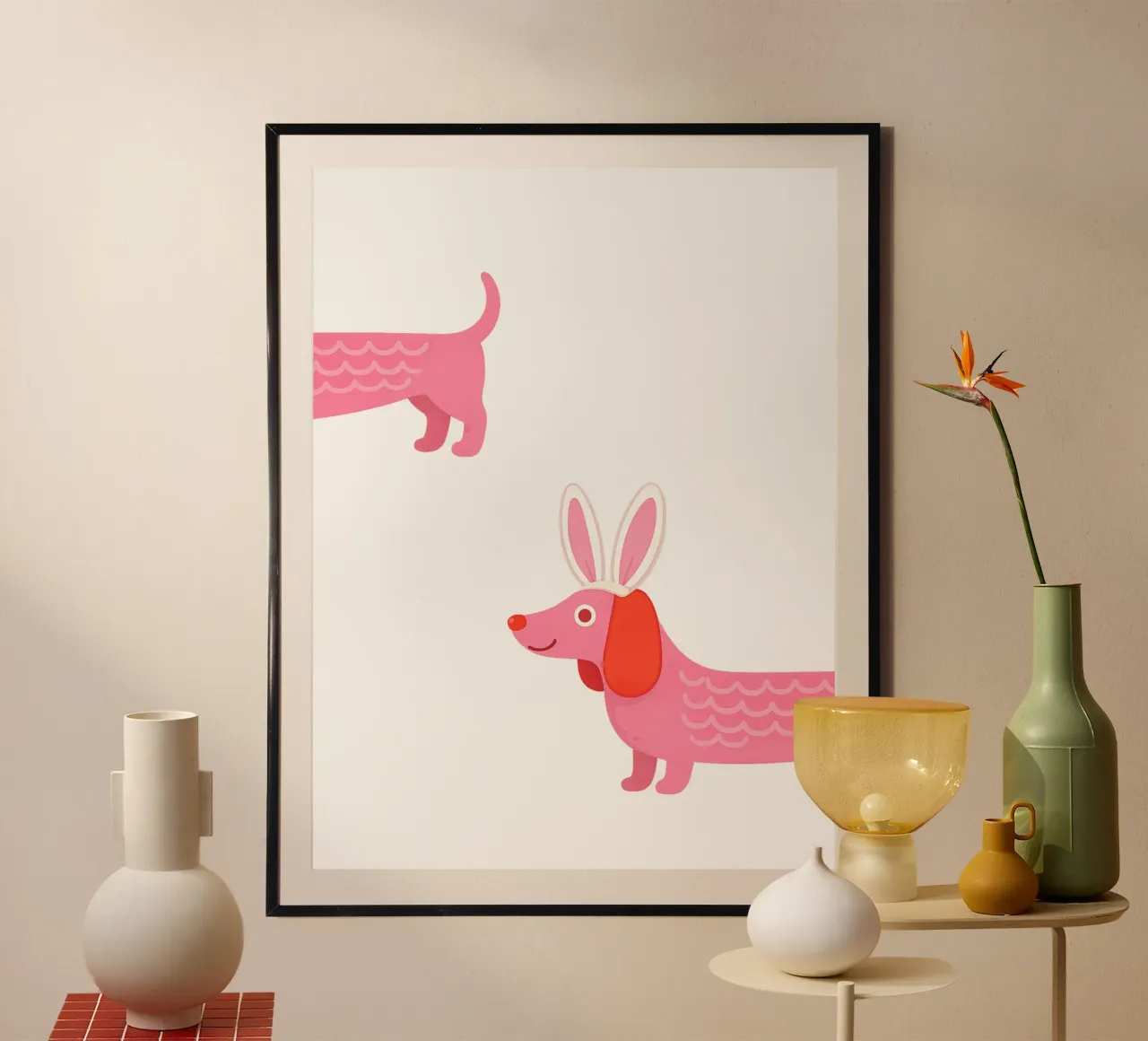 Oster Dackel poster da Made in Bavaria