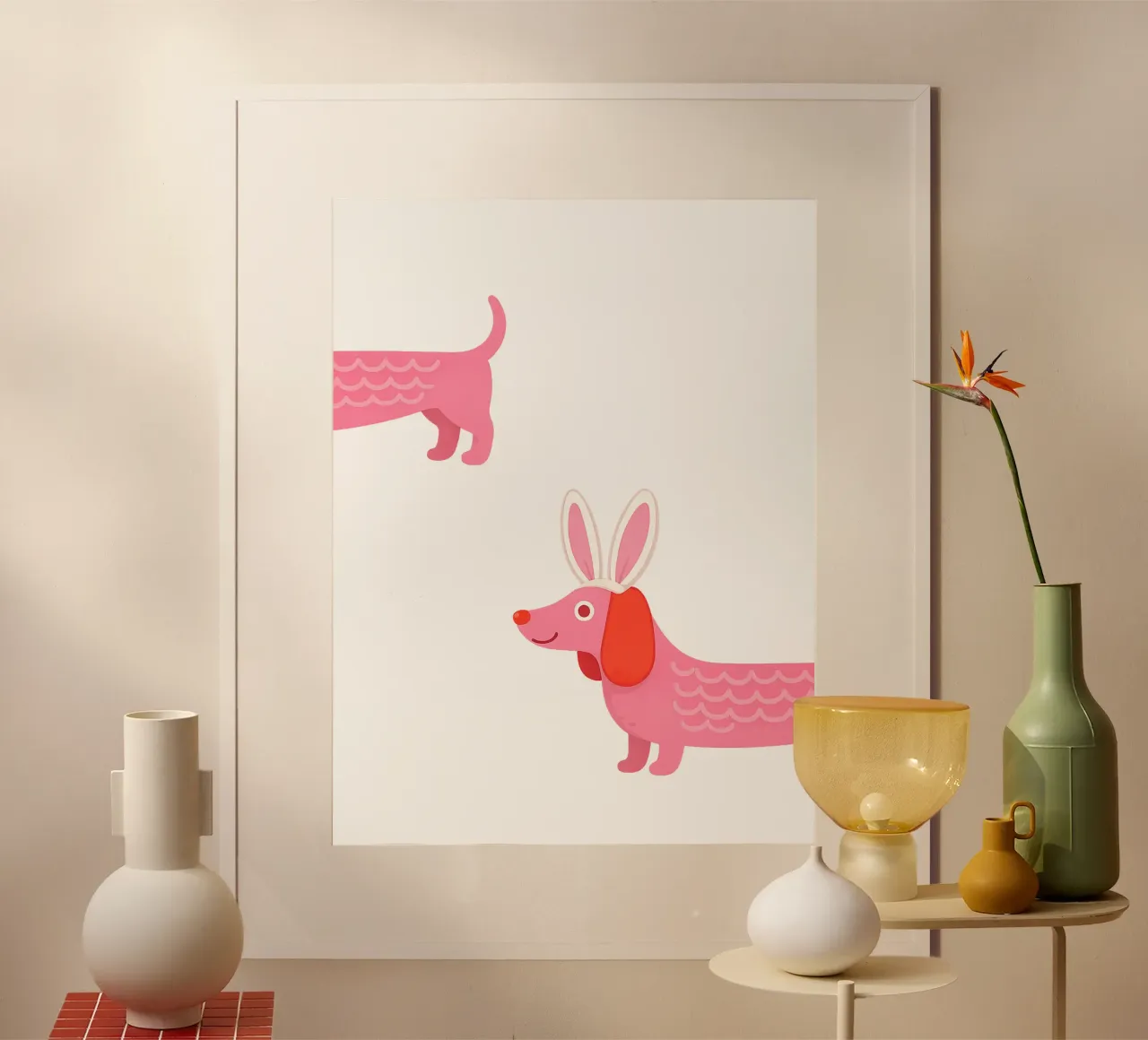 Oster Dackel poster da Made in Bavaria