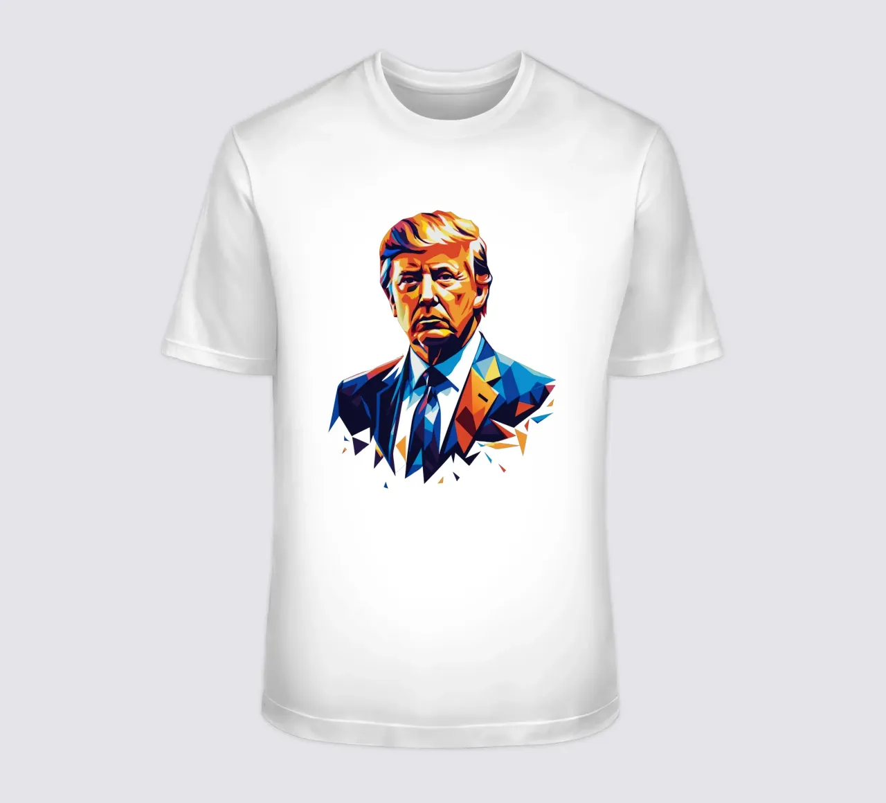 Donald Trump In WPAP Pop Art t-shirt da vectorartnesia
