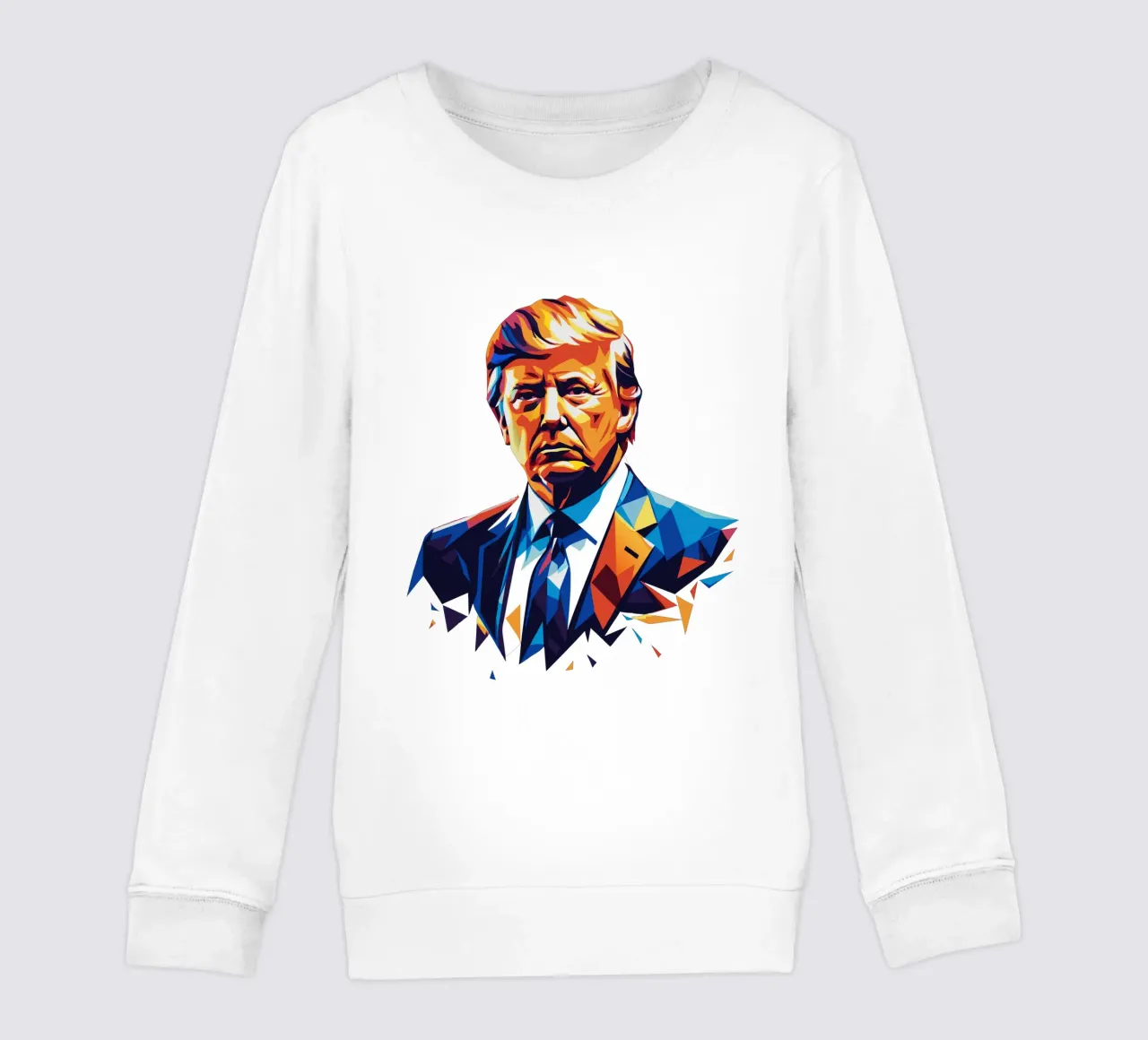 Donald Trump In WPAP Pop Art felpa bambino da vectorartnesia
