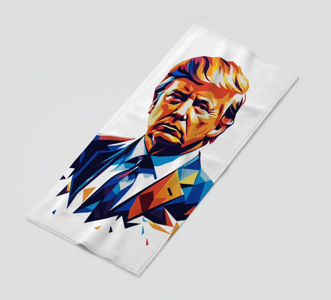 Donald Trump In WPAP Pop Art telo mare da vectorartnesia