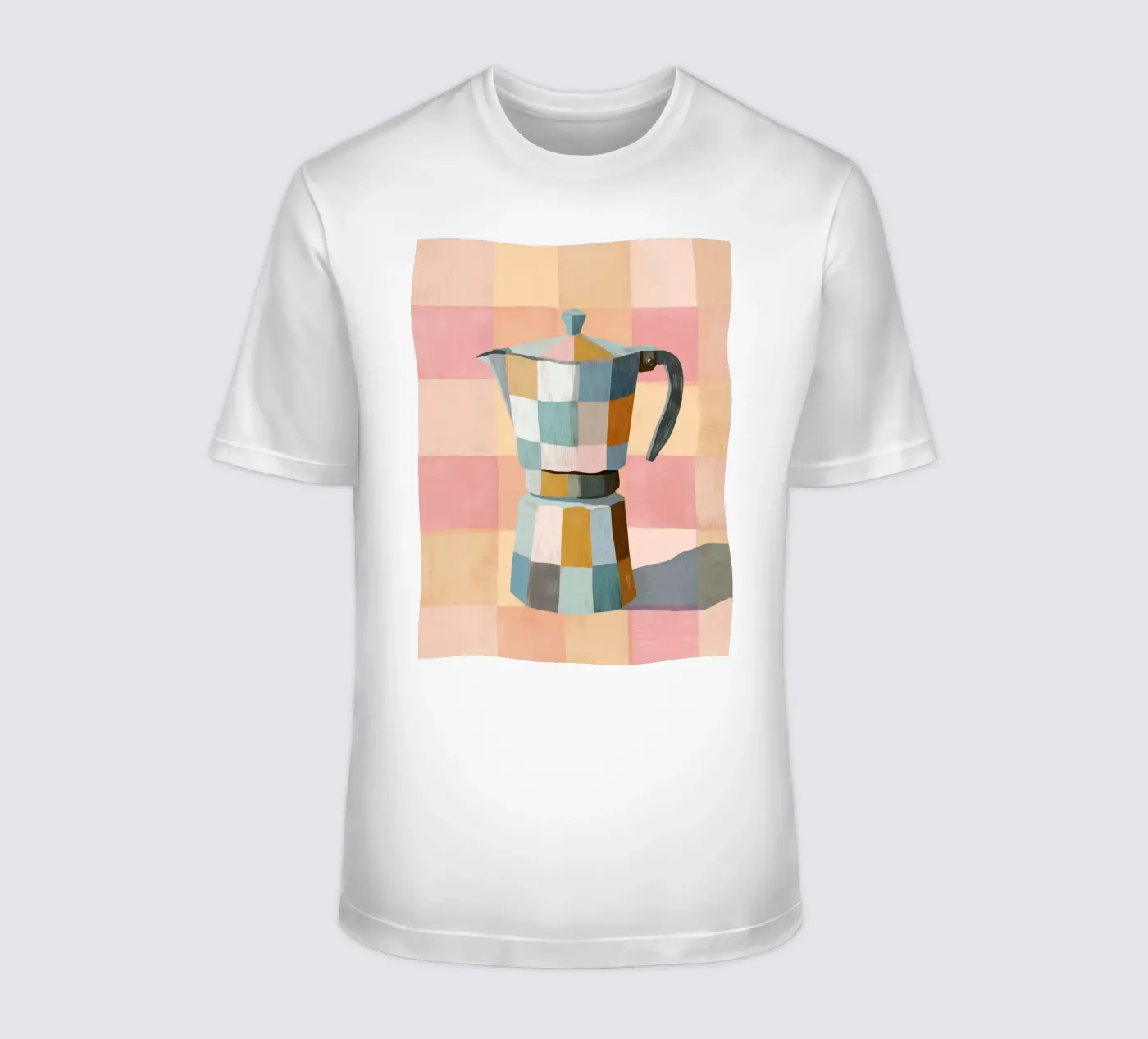 Patchwork Moka Pot t-shirt da cityart