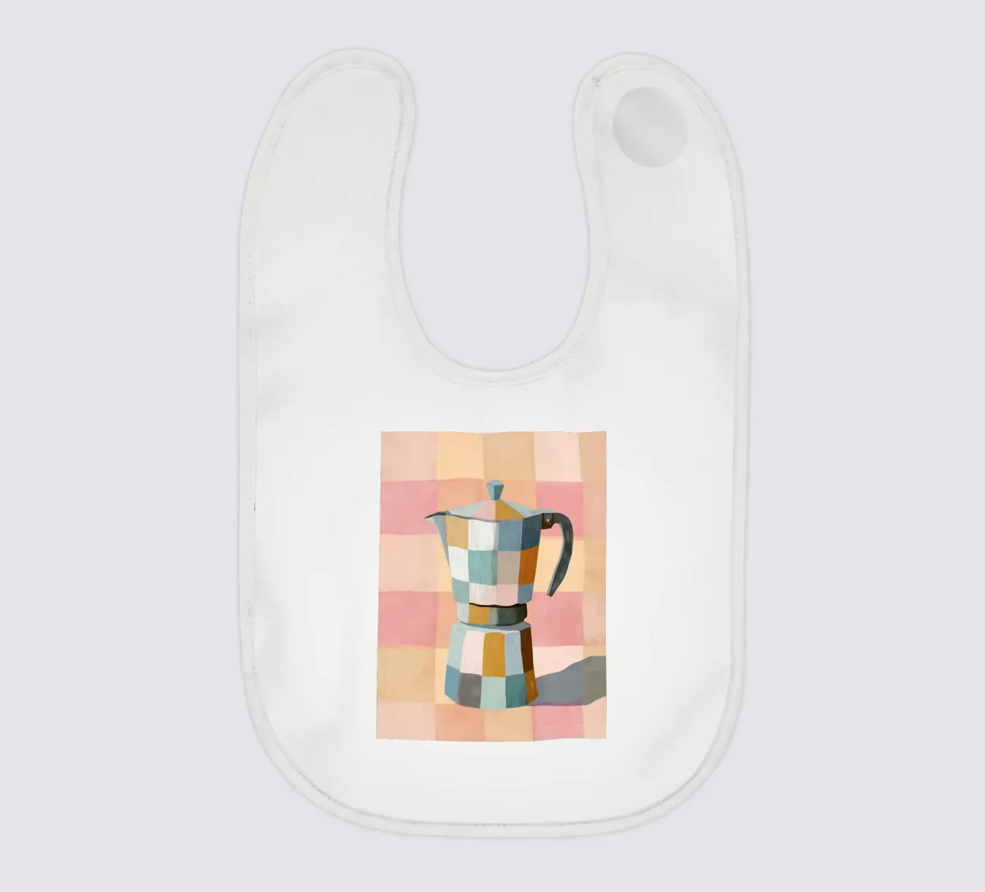 Patchwork Moka Pot Babylätzchen von cityart