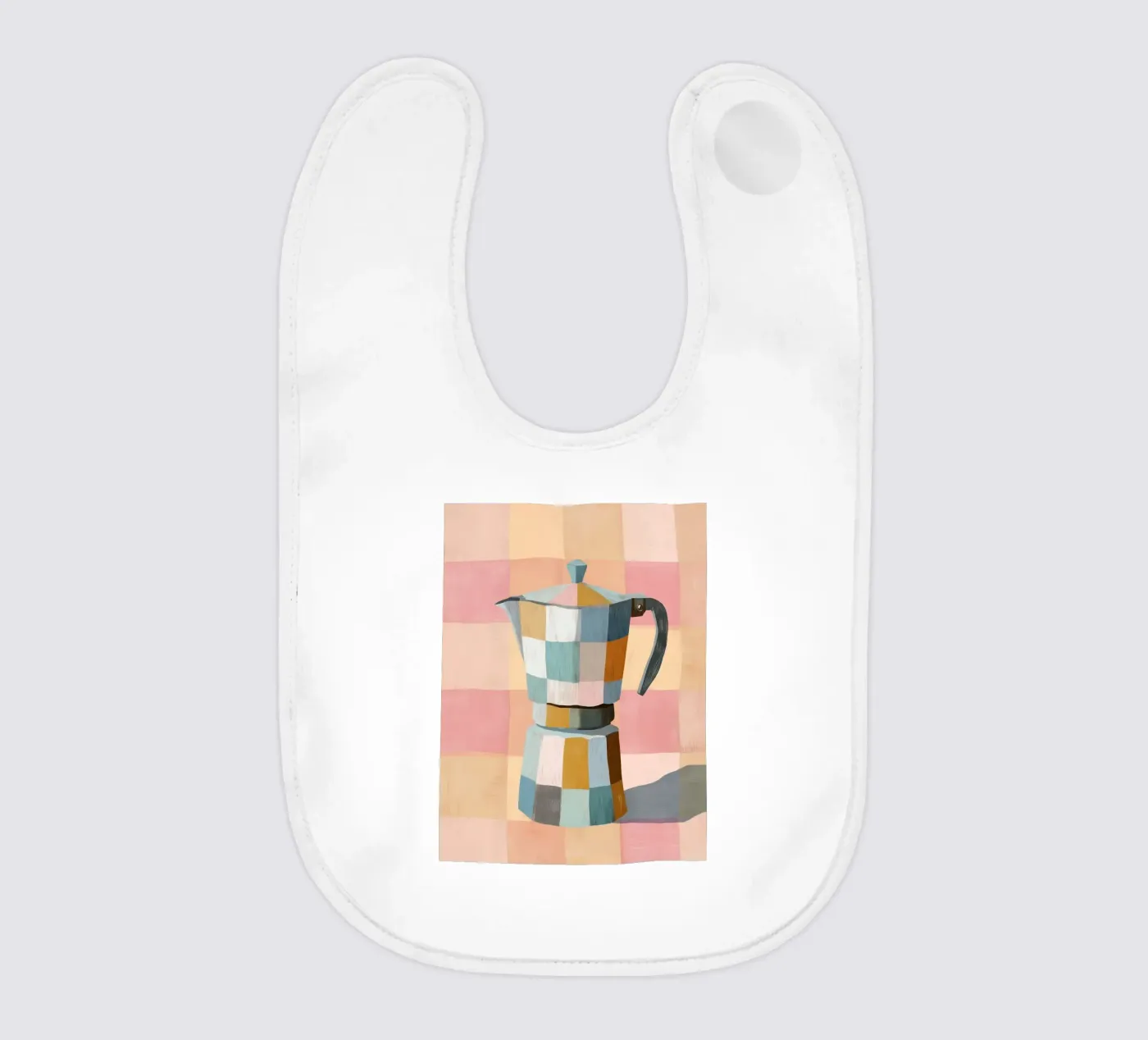 Patchwork Moka Pot Babylätzchen von cityart