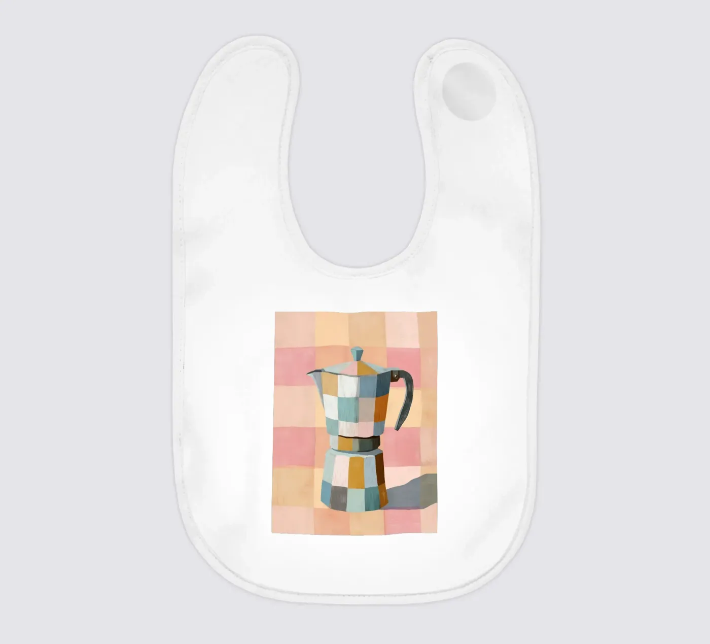 Patchwork Moka Pot bavaglino da cityart