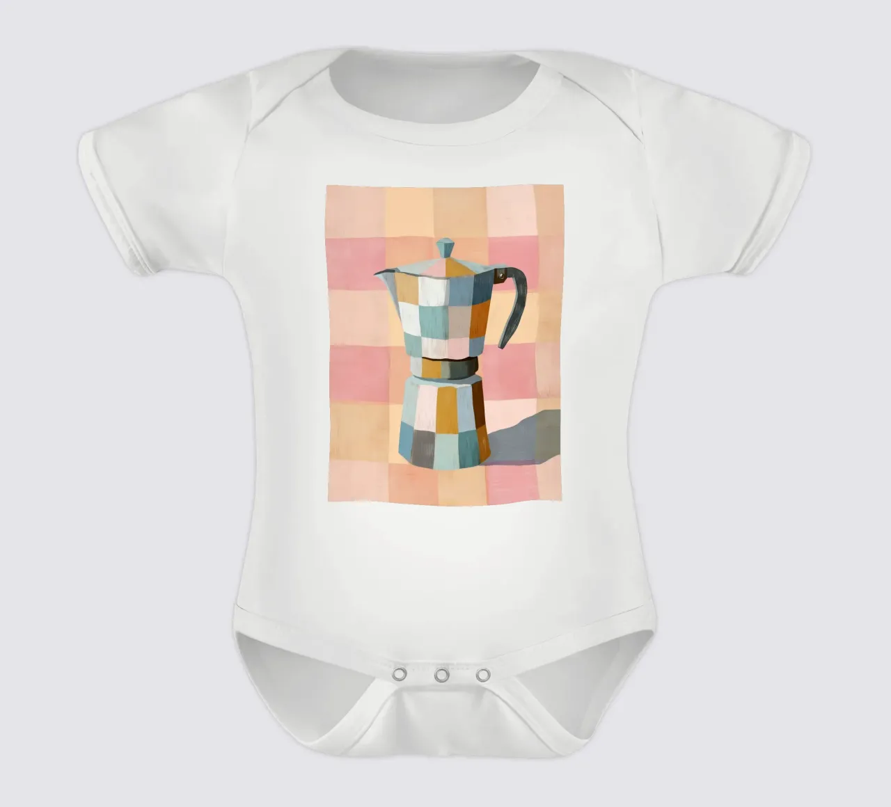 Patchwork Moka Pot body bébé de cityart