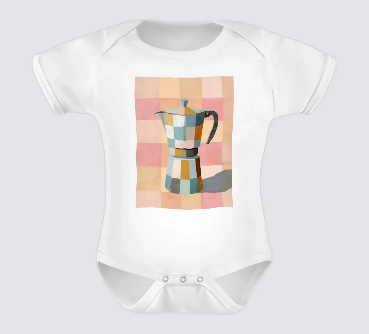 Patchwork Moka Pot body bébé de cityart