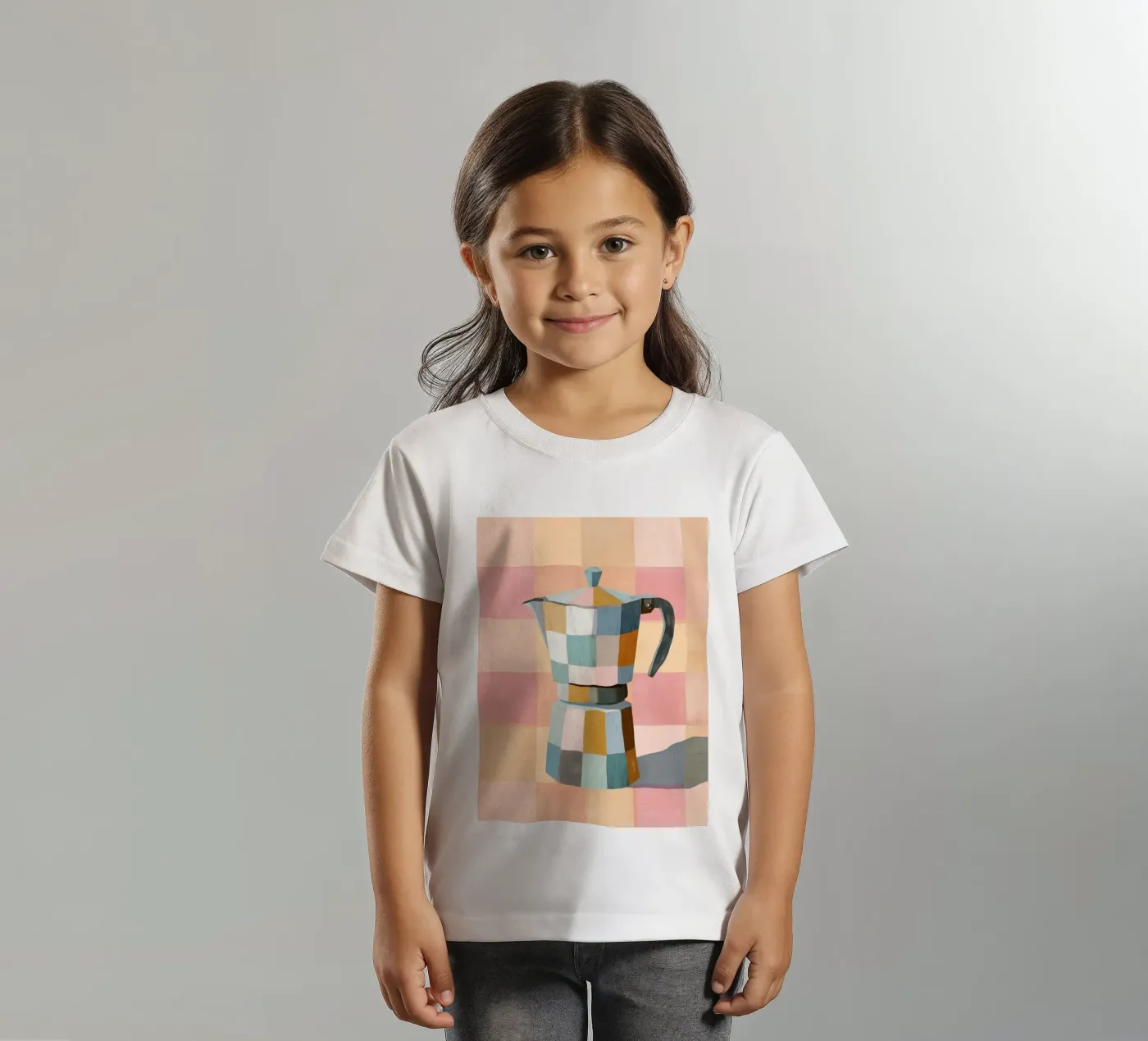 Patchwork Moka Pot t-shirt enfant de cityart