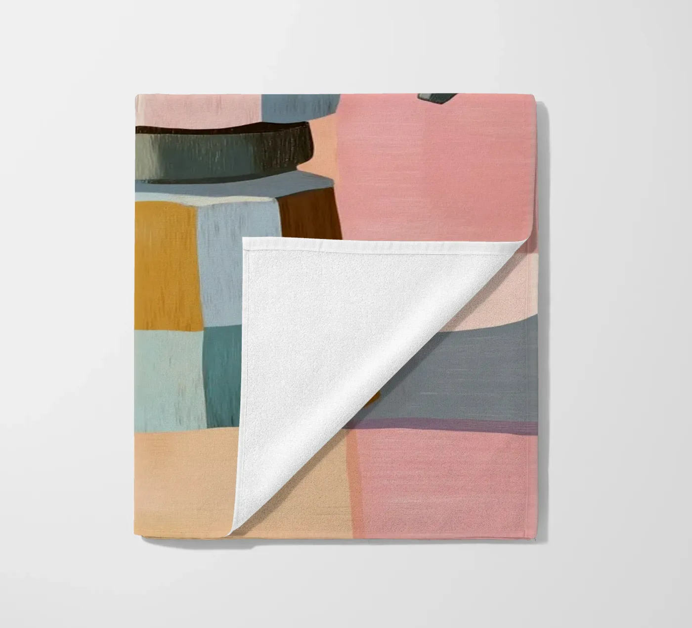 Patchwork Moka Pot Strandtuch von cityart