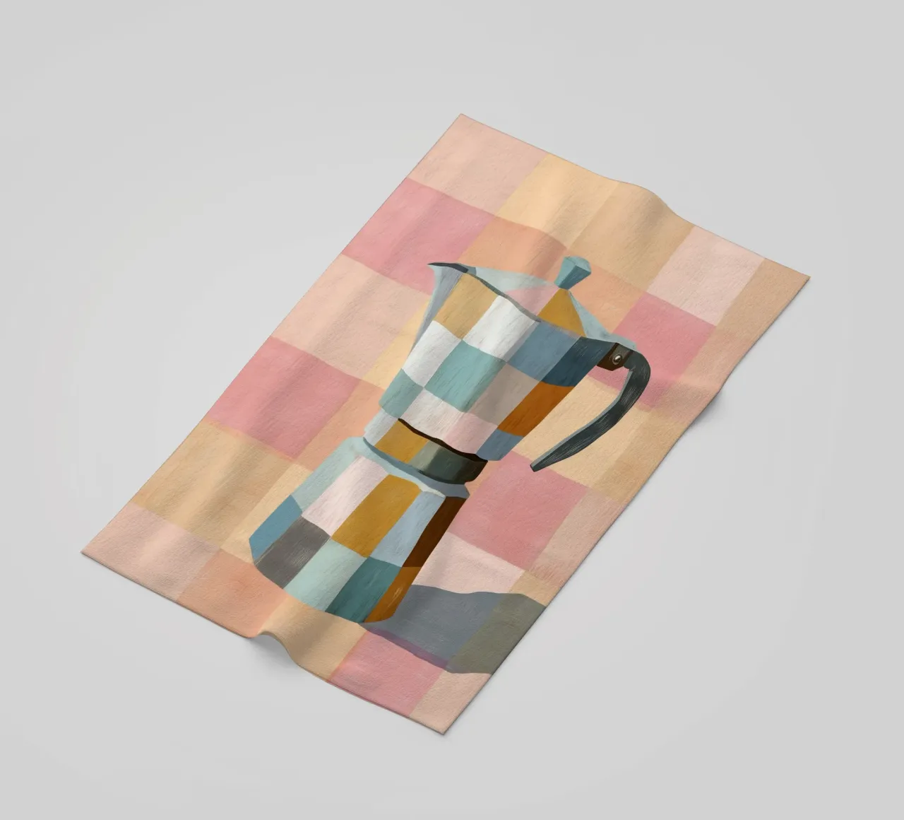 Patchwork Moka Pot telo mare da cityart