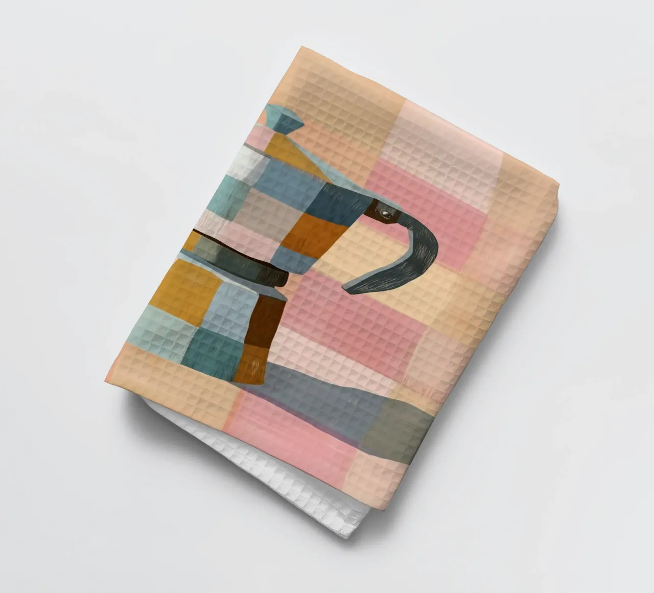 Patchwork Moka Pot torchon de cityart