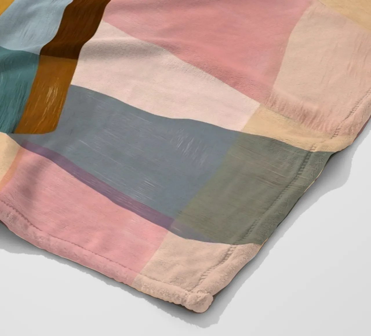 Patchwork Moka Pot Fleecedecke von cityart