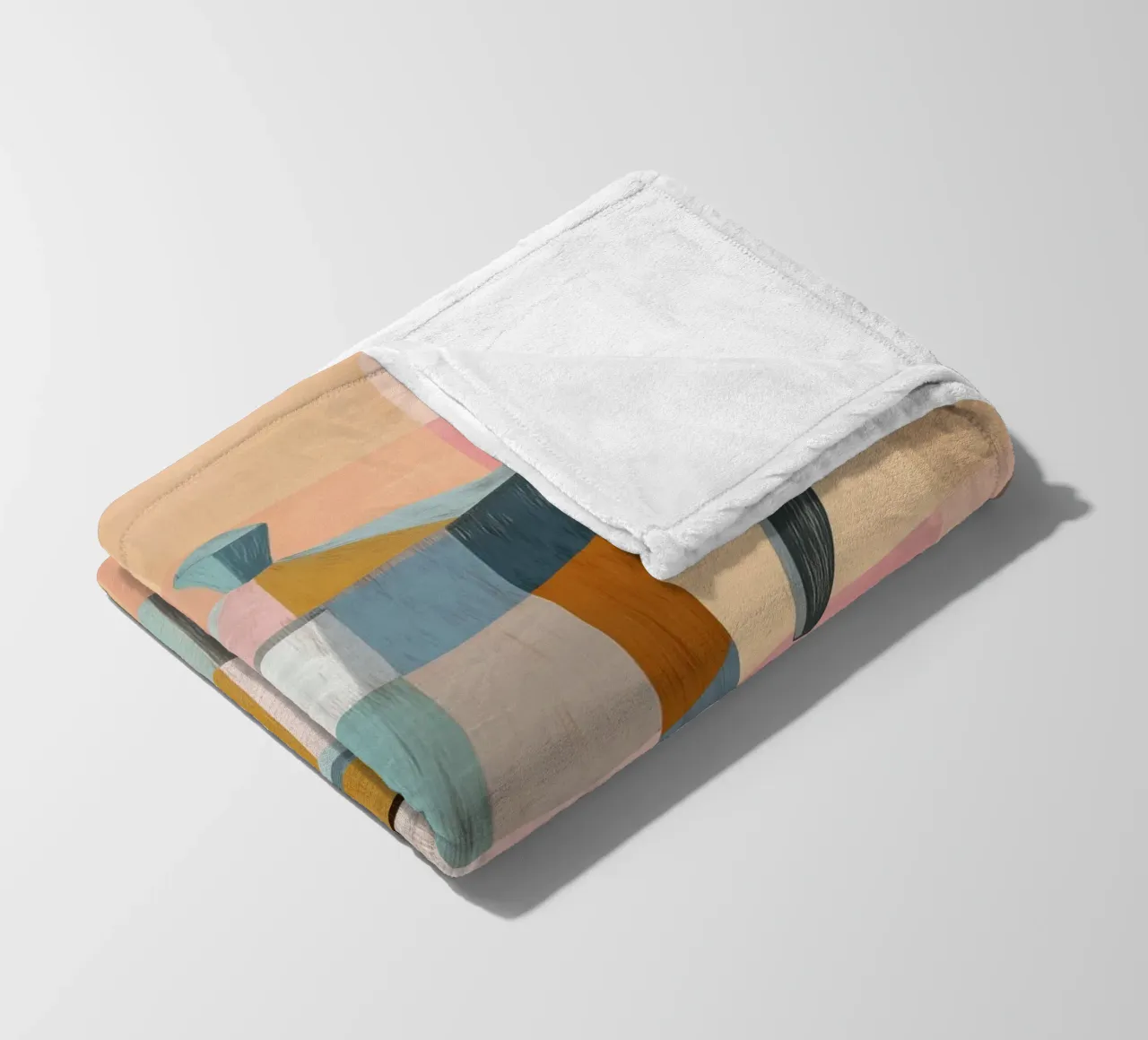 Patchwork Moka Pot Fleecedecke von cityart