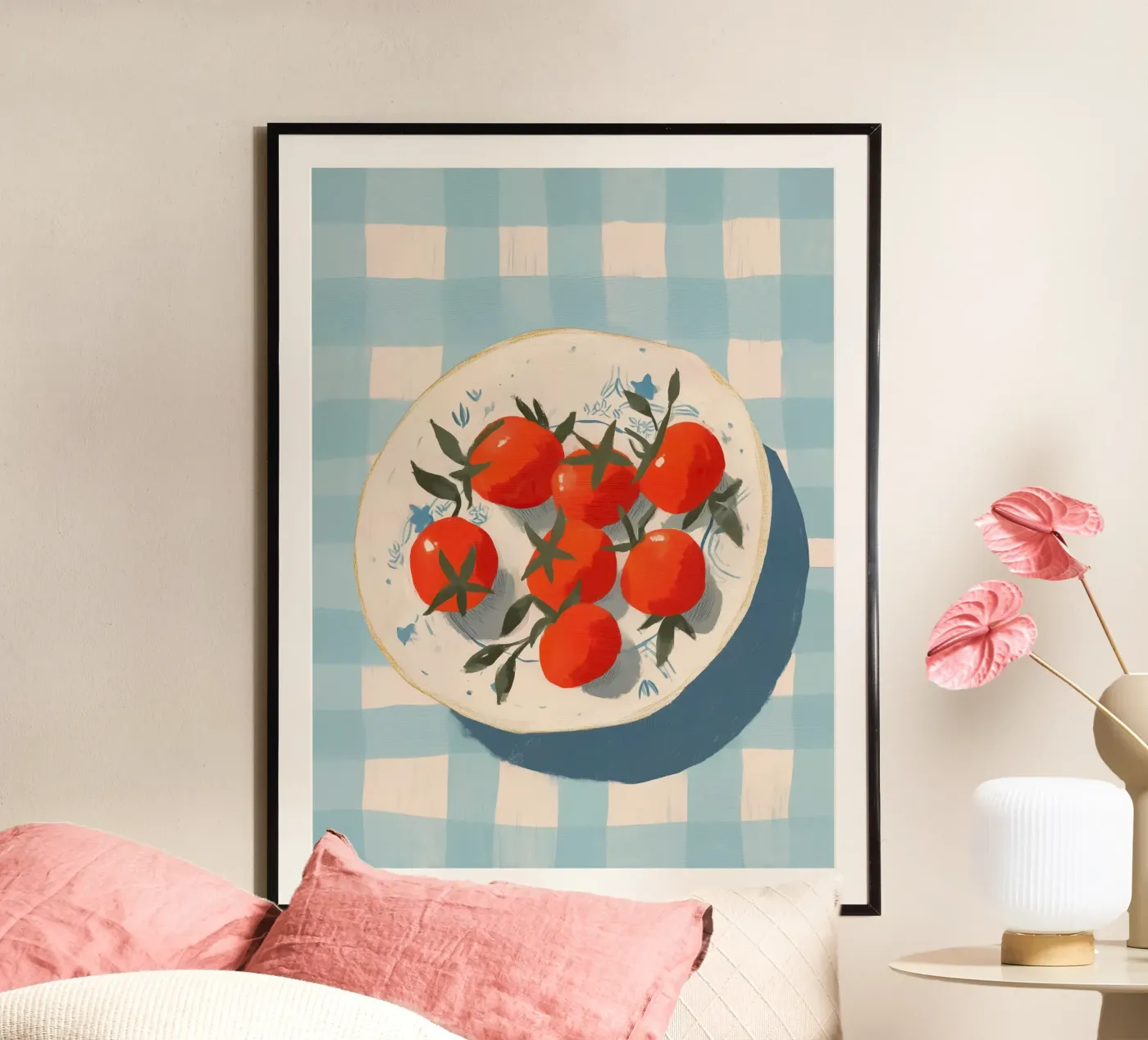 Summer Tomatoes poster by cityart
