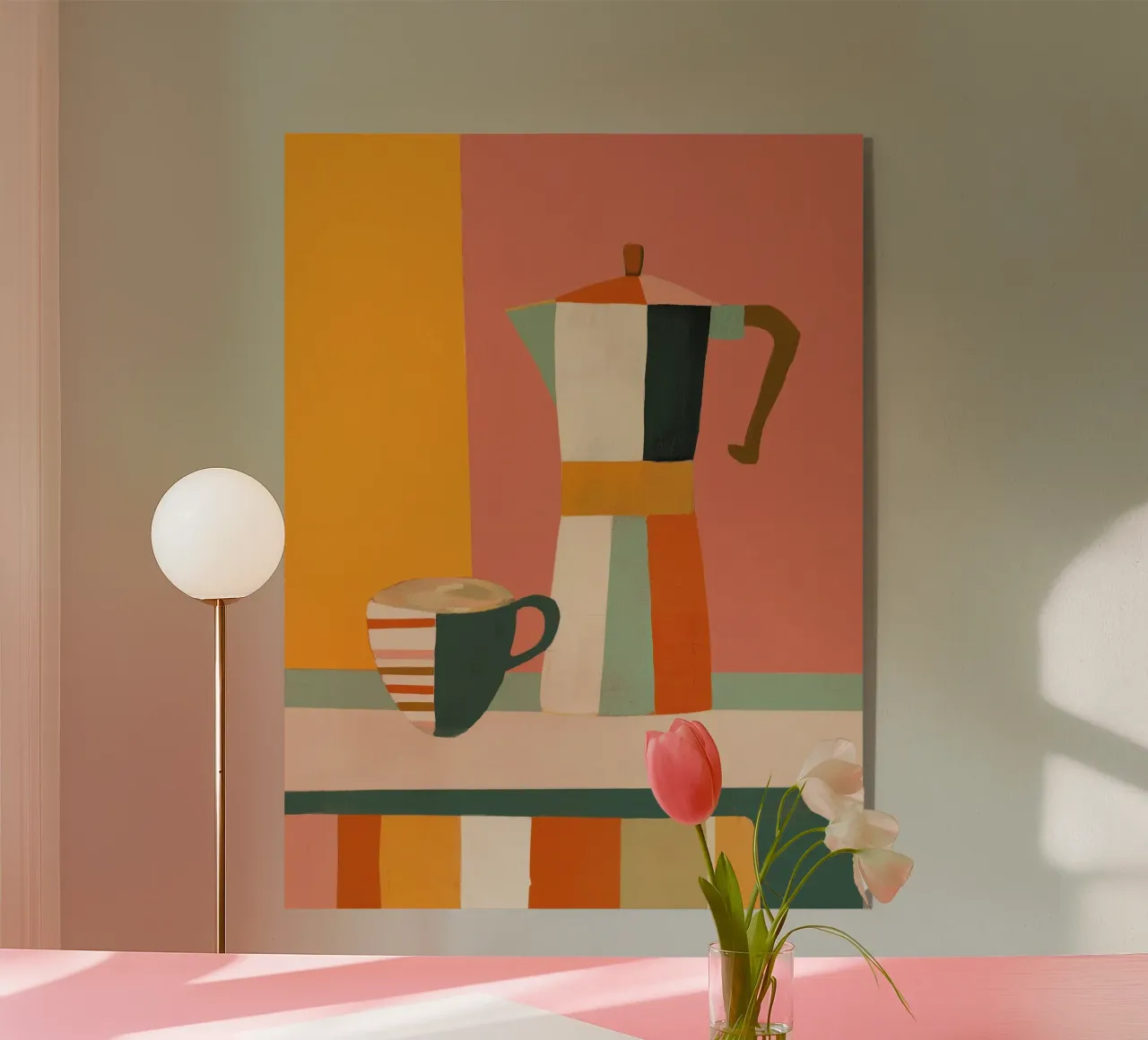 Sunset Moka plexiglass da cityart