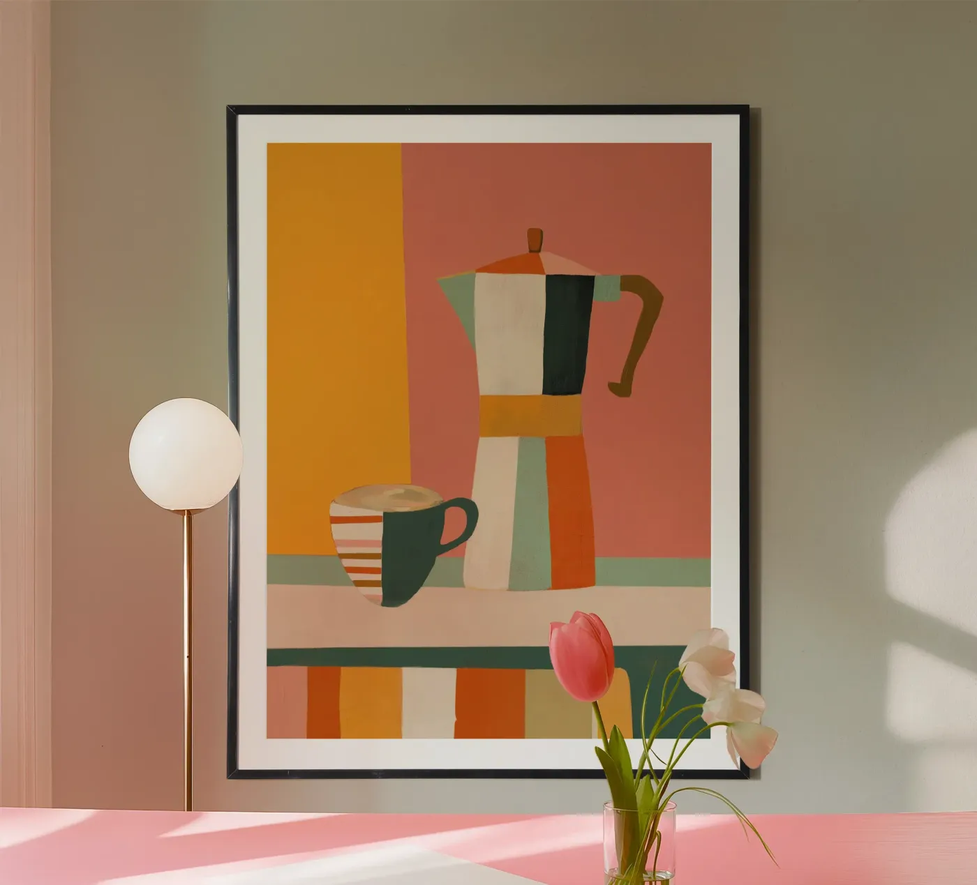 Sunset Moka poster da cityart