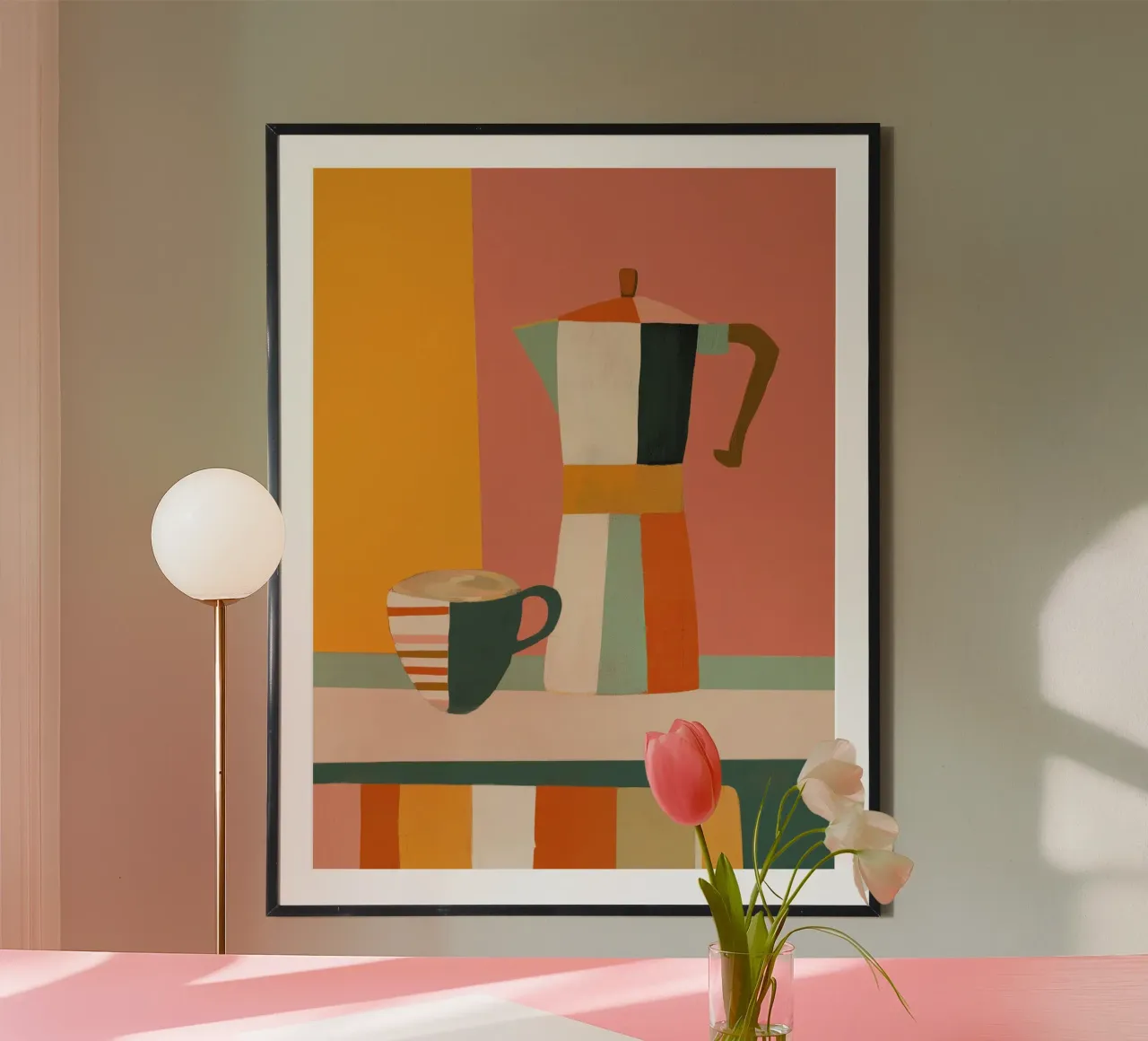 Sunset Moka poster da cityart