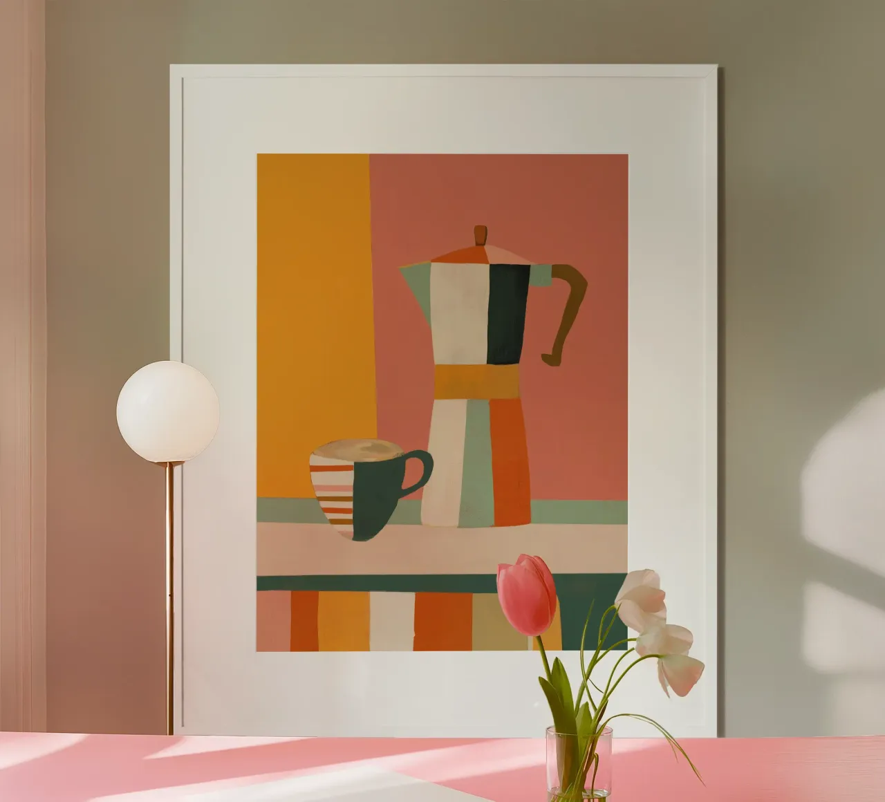 Sunset Moka poster da cityart