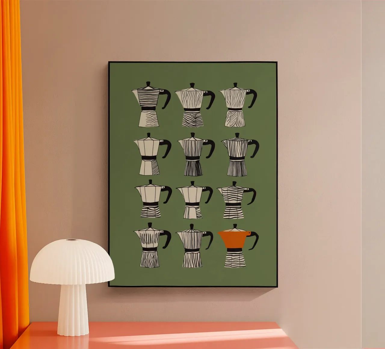 Olive Moka plexiglass da cityart