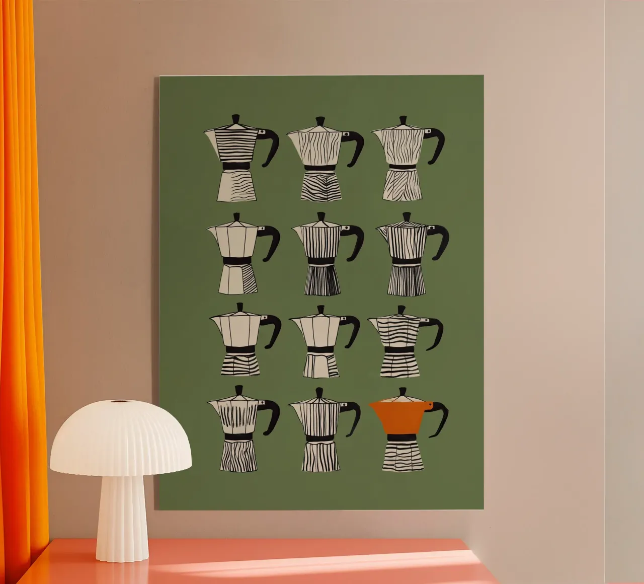 Olive Moka plexiglass da cityart