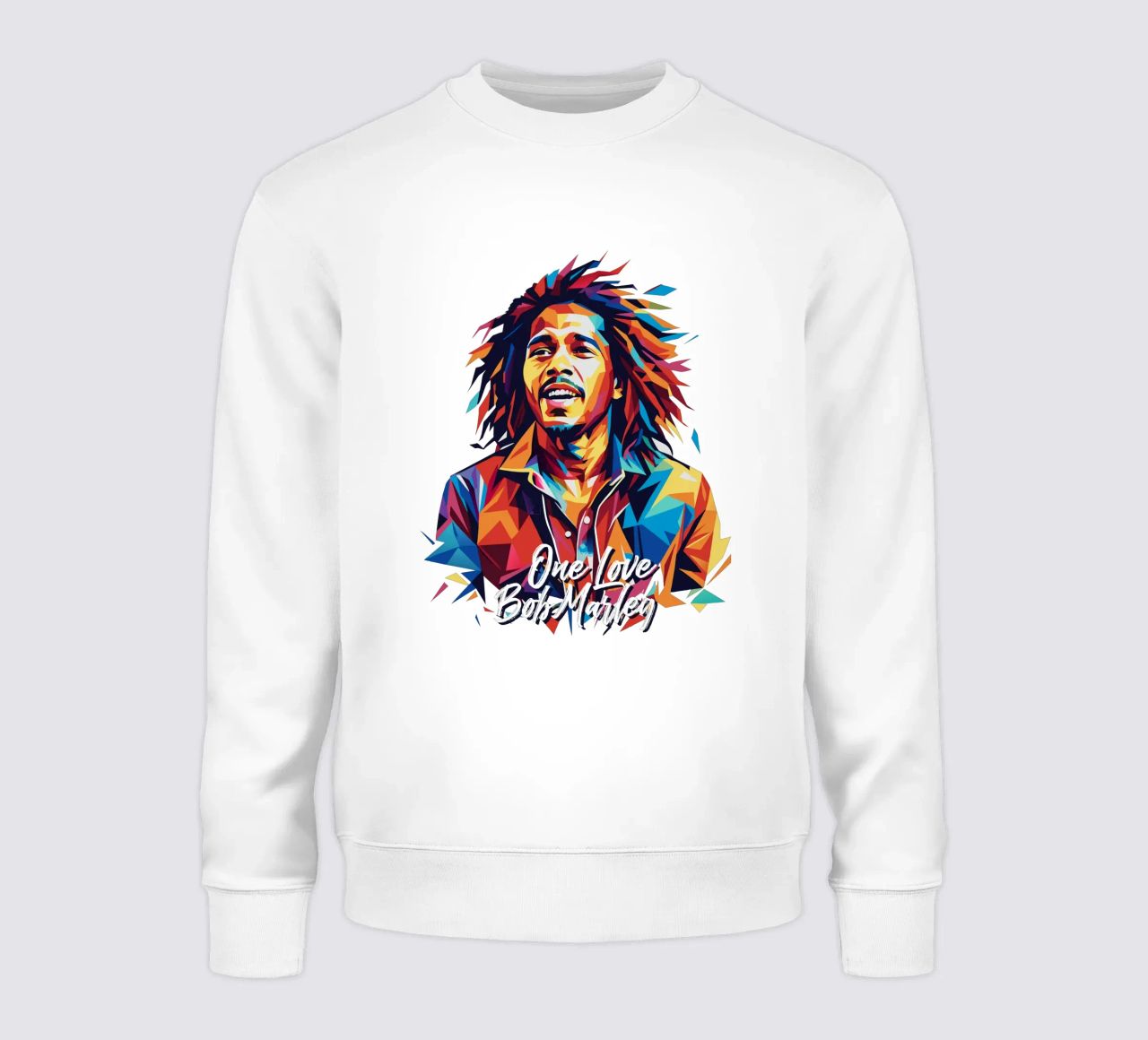 Bob Marley in WPAP Pop Art felpa da vectorartnesia