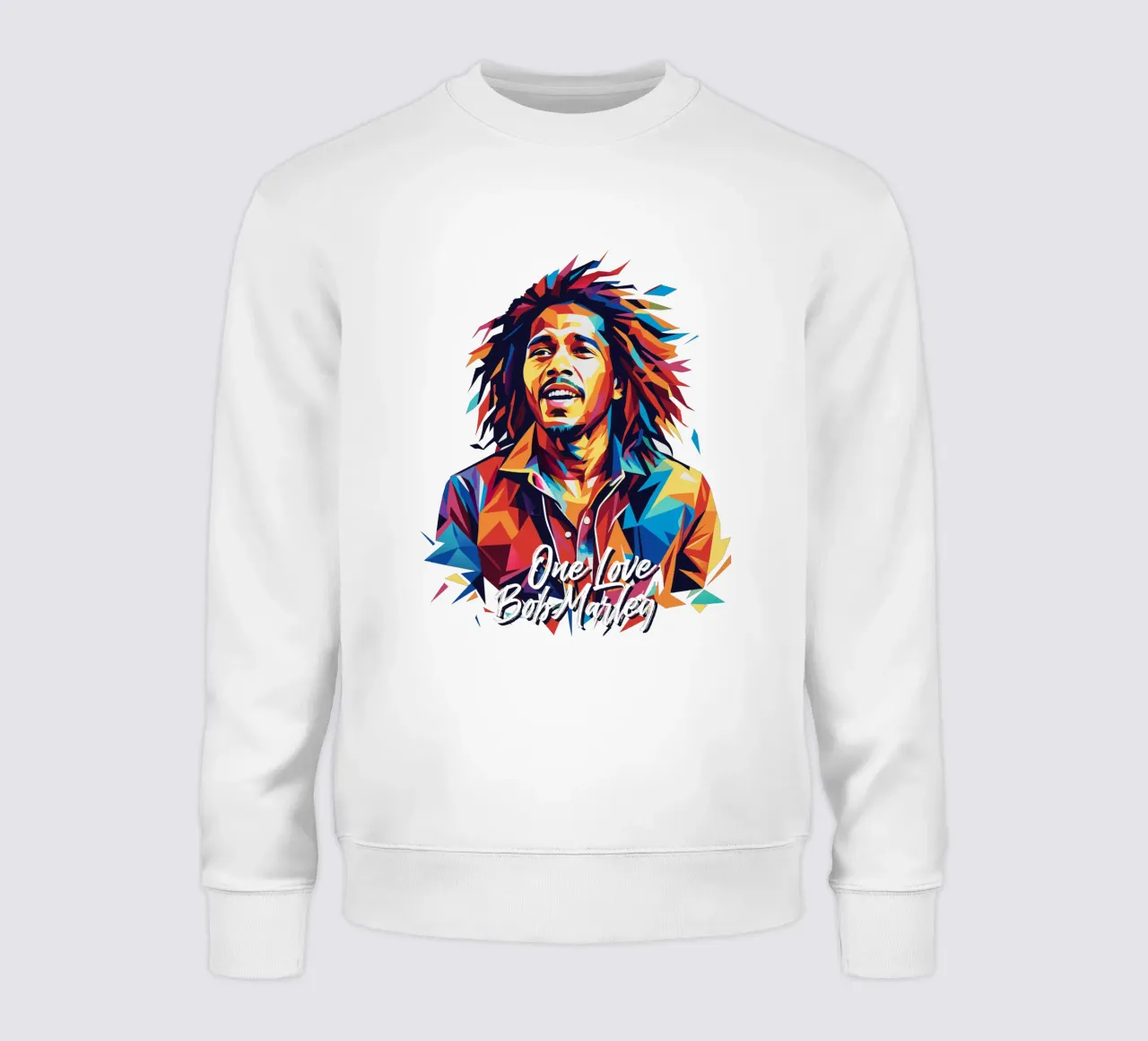Bob Marley in WPAP Pop Art felpa da vectorartnesia