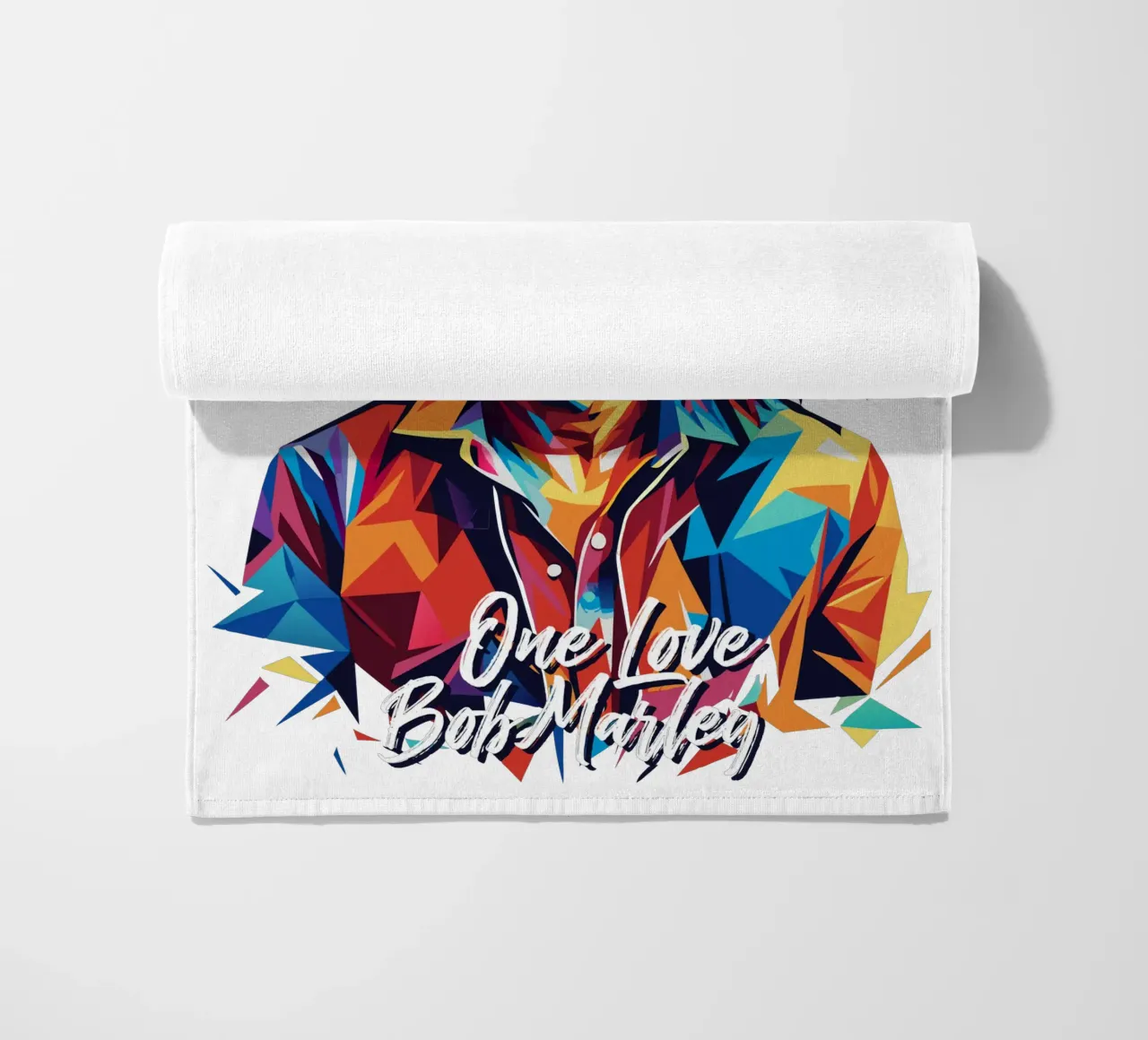 Bob Marley in WPAP Pop Art telo mare da vectorartnesia