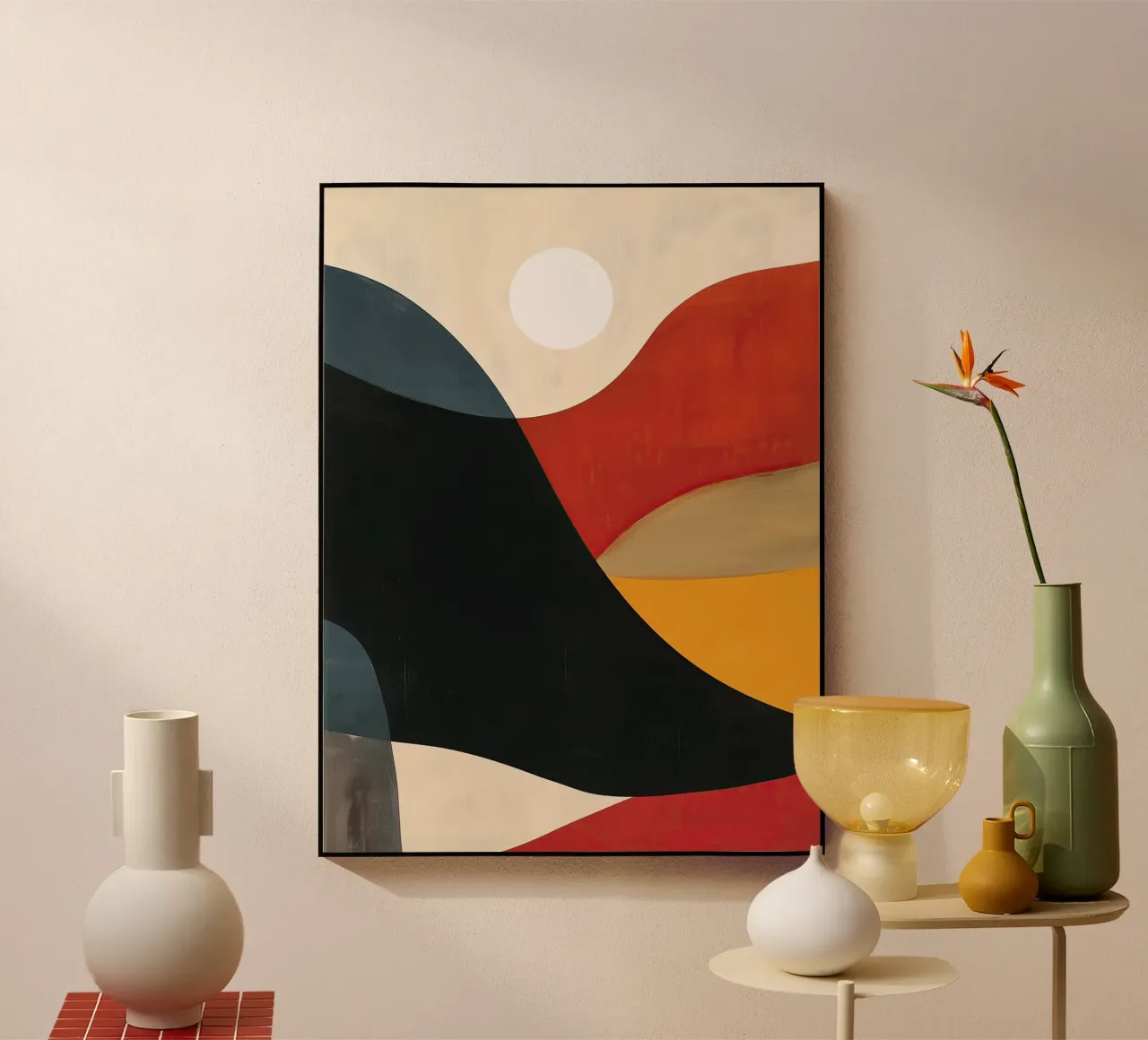 Red Horizon plexiglass da Luca