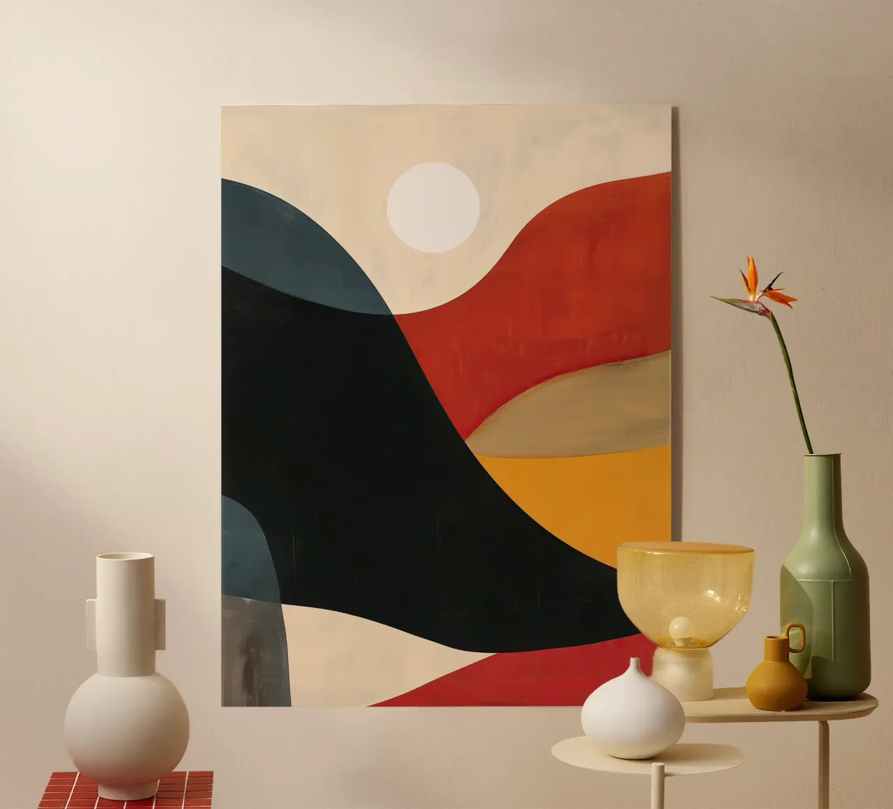 Red Horizon plexiglass da Luca