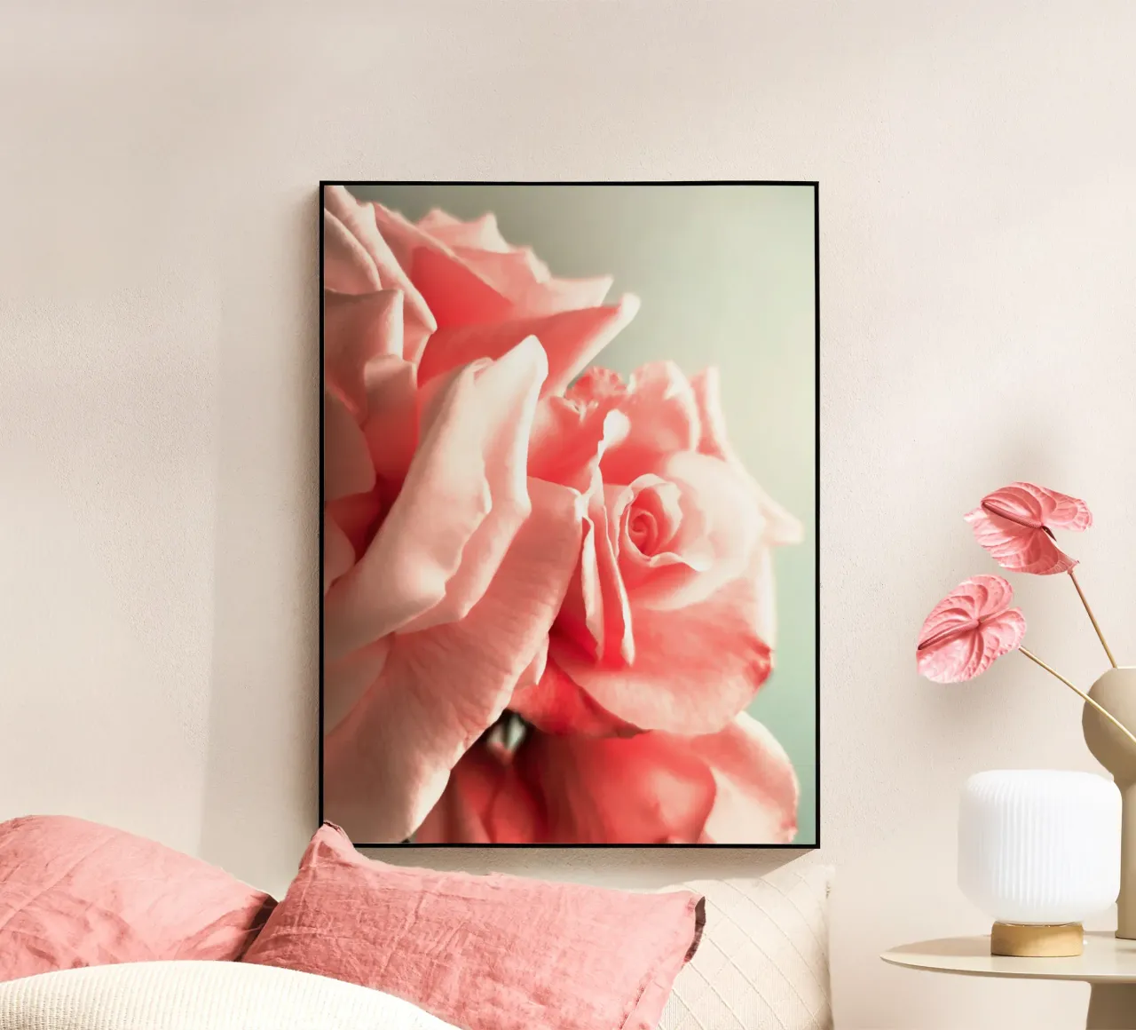 Baci rosa (2) plexiglass da Angelo Cerantola