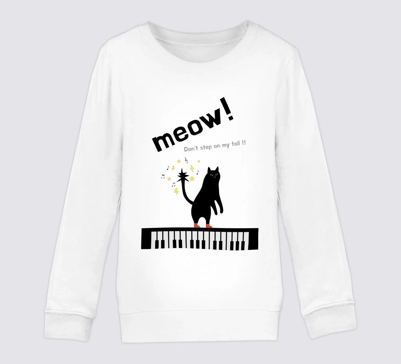 Meow - Dancing Cat felpa bambino da natural neutral