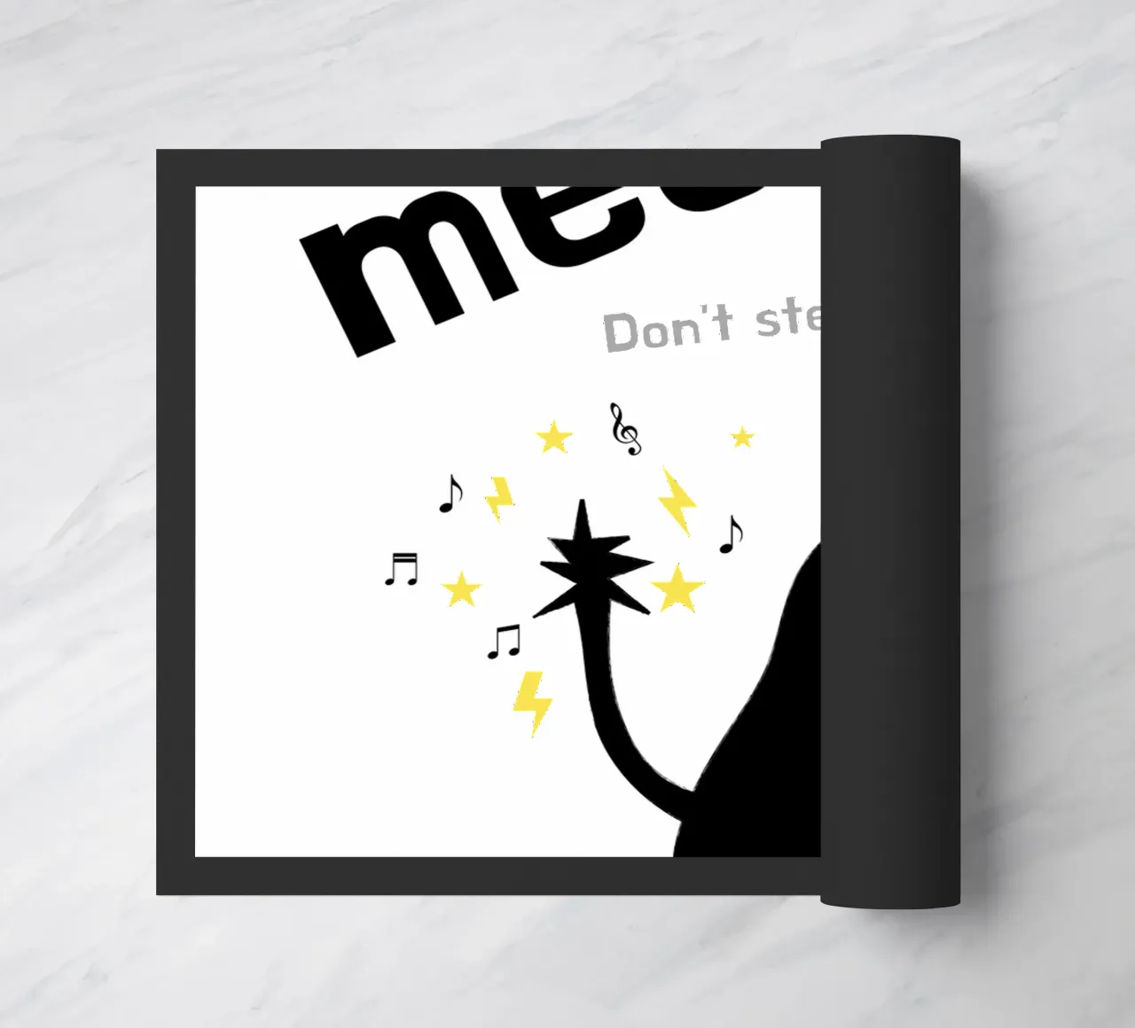 Meow - Dancing Cat zerbino da natural neutral