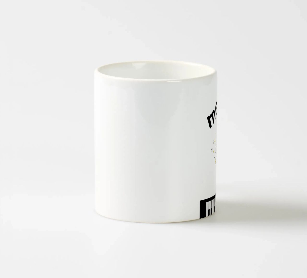 Meow - Dancing Cat tazza in ceramica da natural neutral
