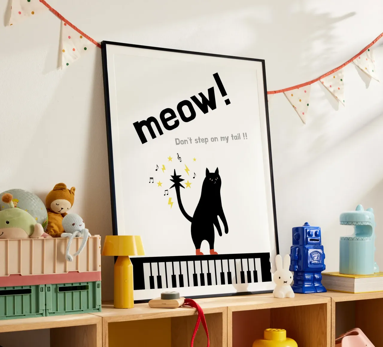 Meow - Dancing Cat carta hahnemühle da natural neutral