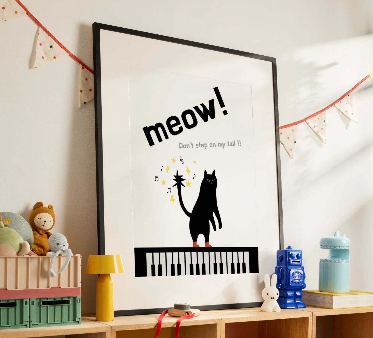 Meow - Dancing Cat carta hahnemühle da natural neutral