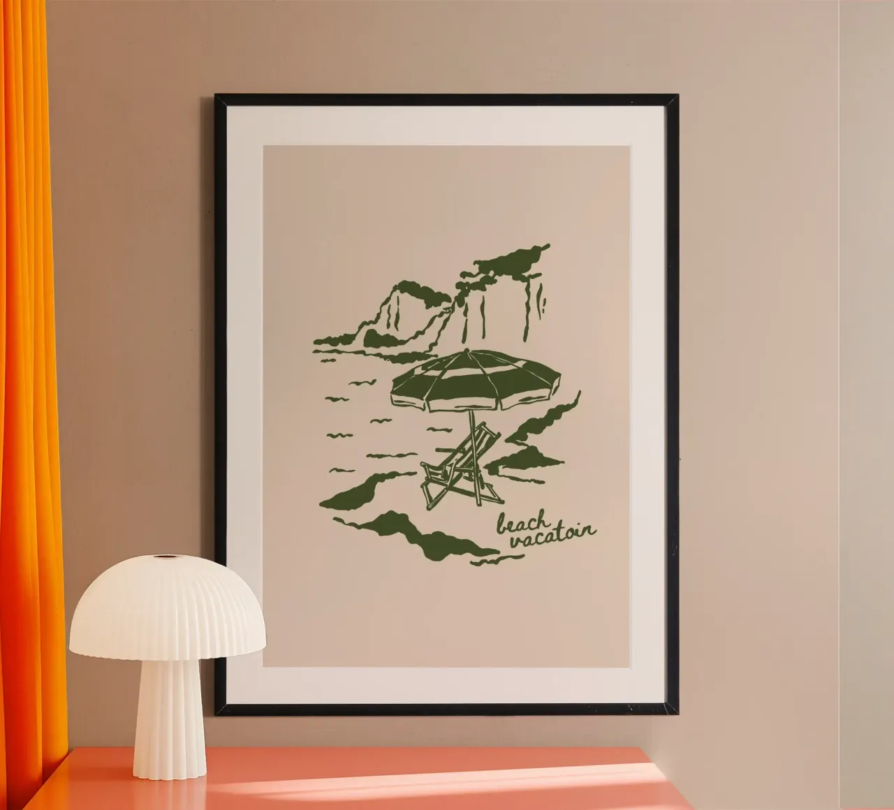 Boho Vacation 7 Beach Vacation poster da Boho Print Collection
