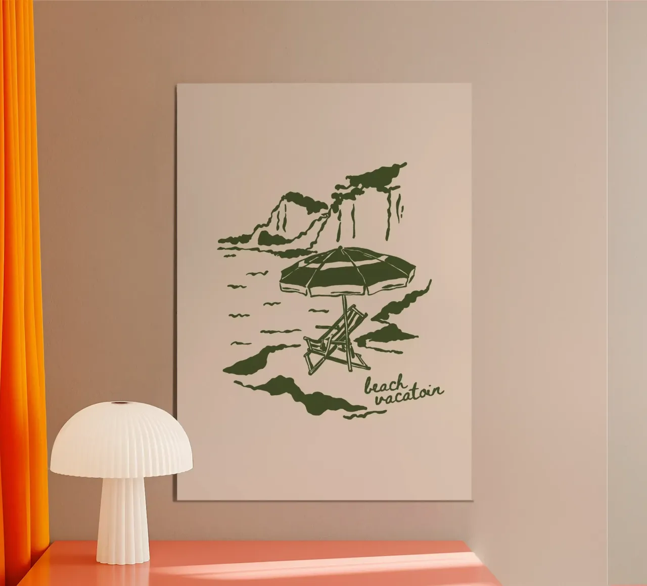 Boho Vacation 7 Beach Vacation poster da Boho Print Collection