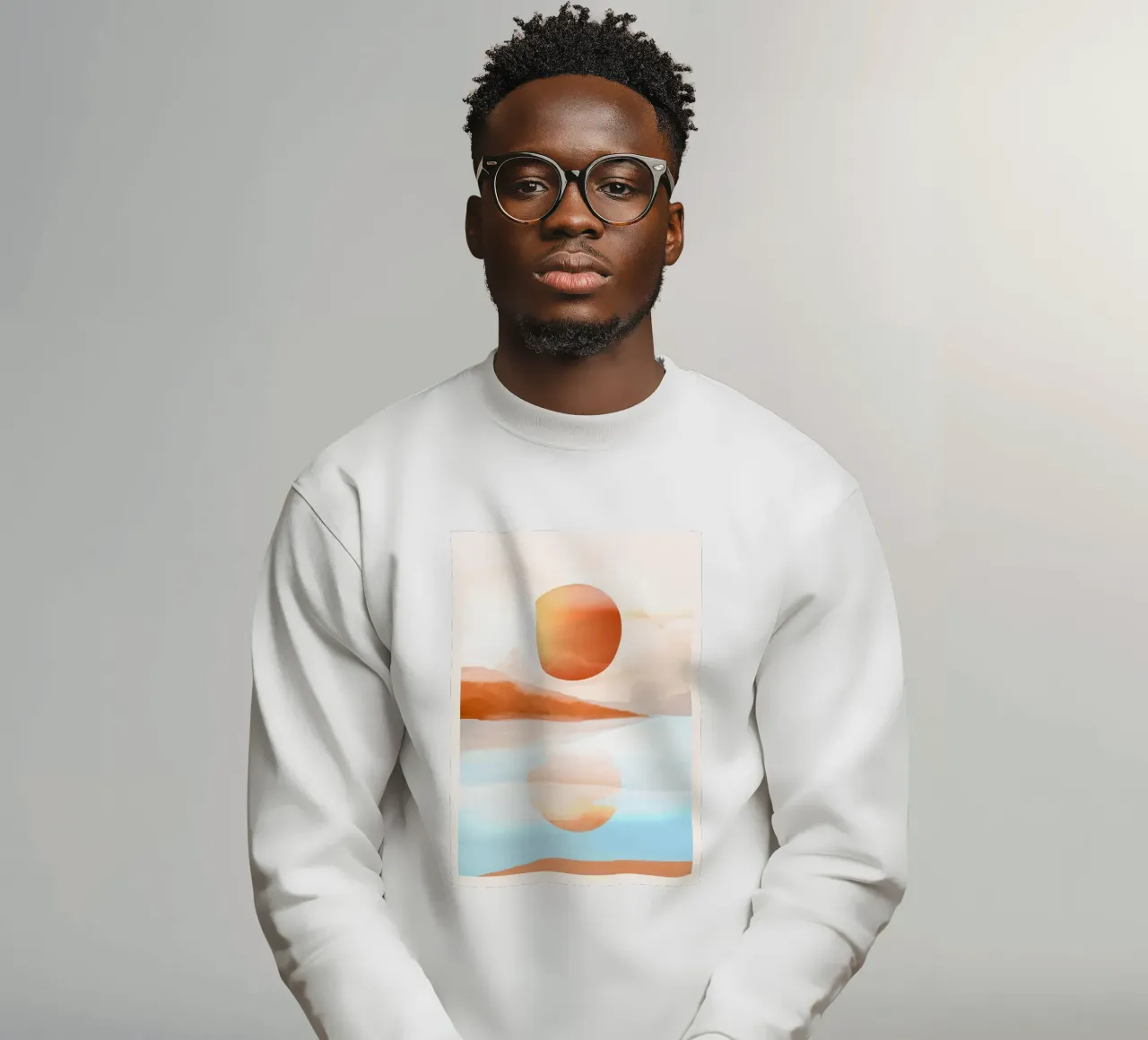 Riflesso del sole felpa da ThingDesign