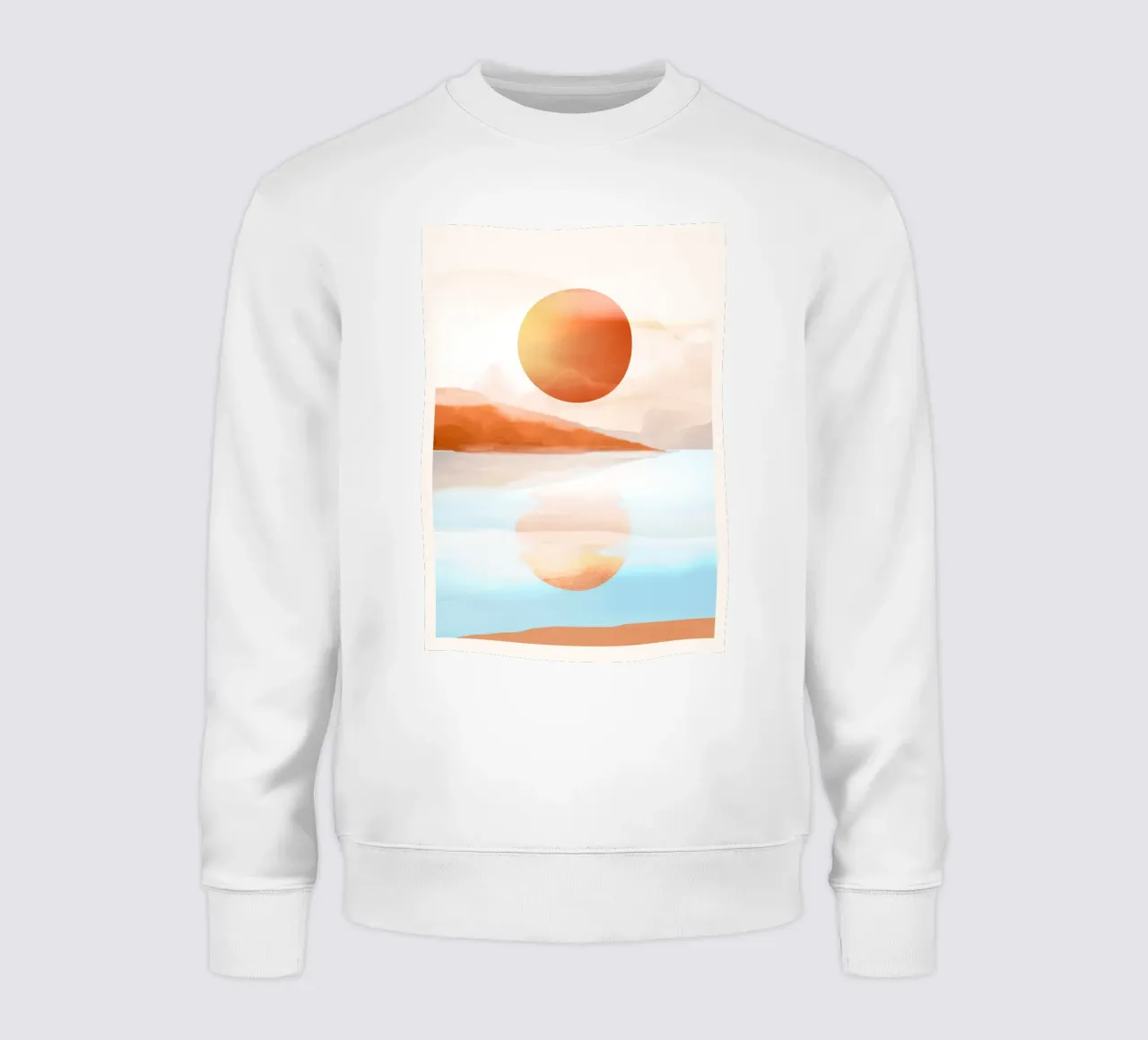 Riflesso del sole felpa da ThingDesign