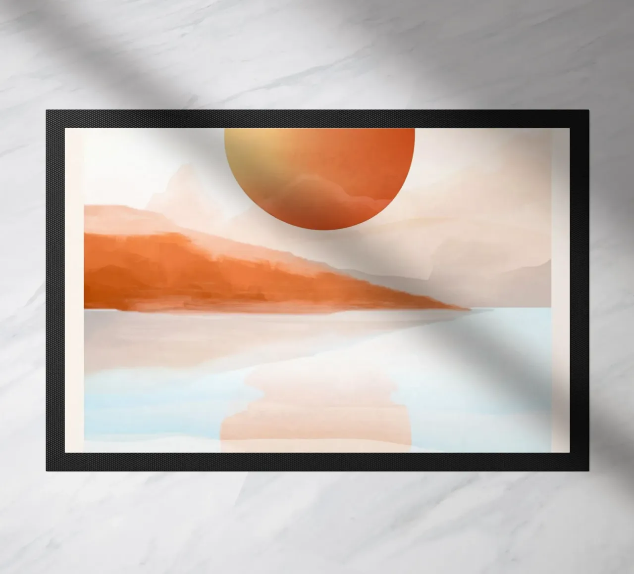 Sun Reflection doormat by ThingDesign