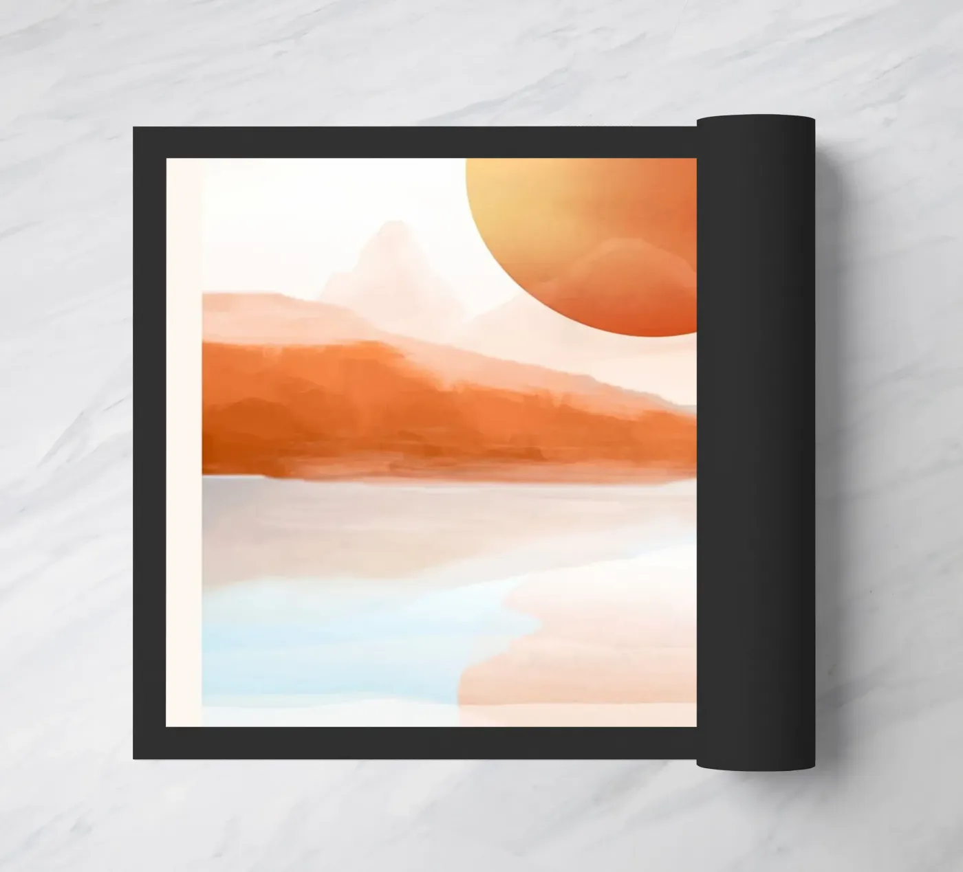 Sun Reflection Fußmatte von ThingDesign