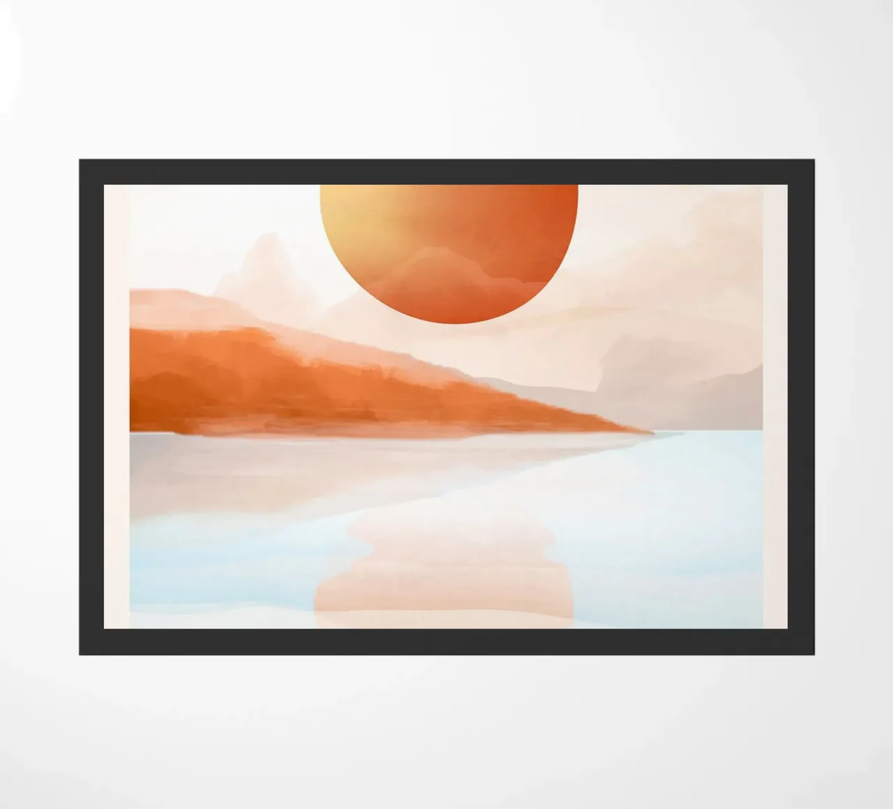 Sun Reflection doormat by ThingDesign