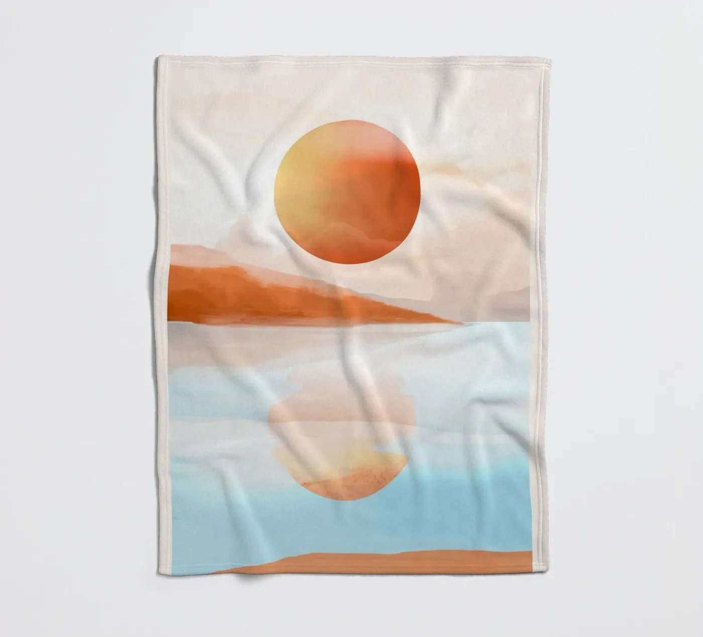Riflesso del sole coperta in pile da ThingDesign